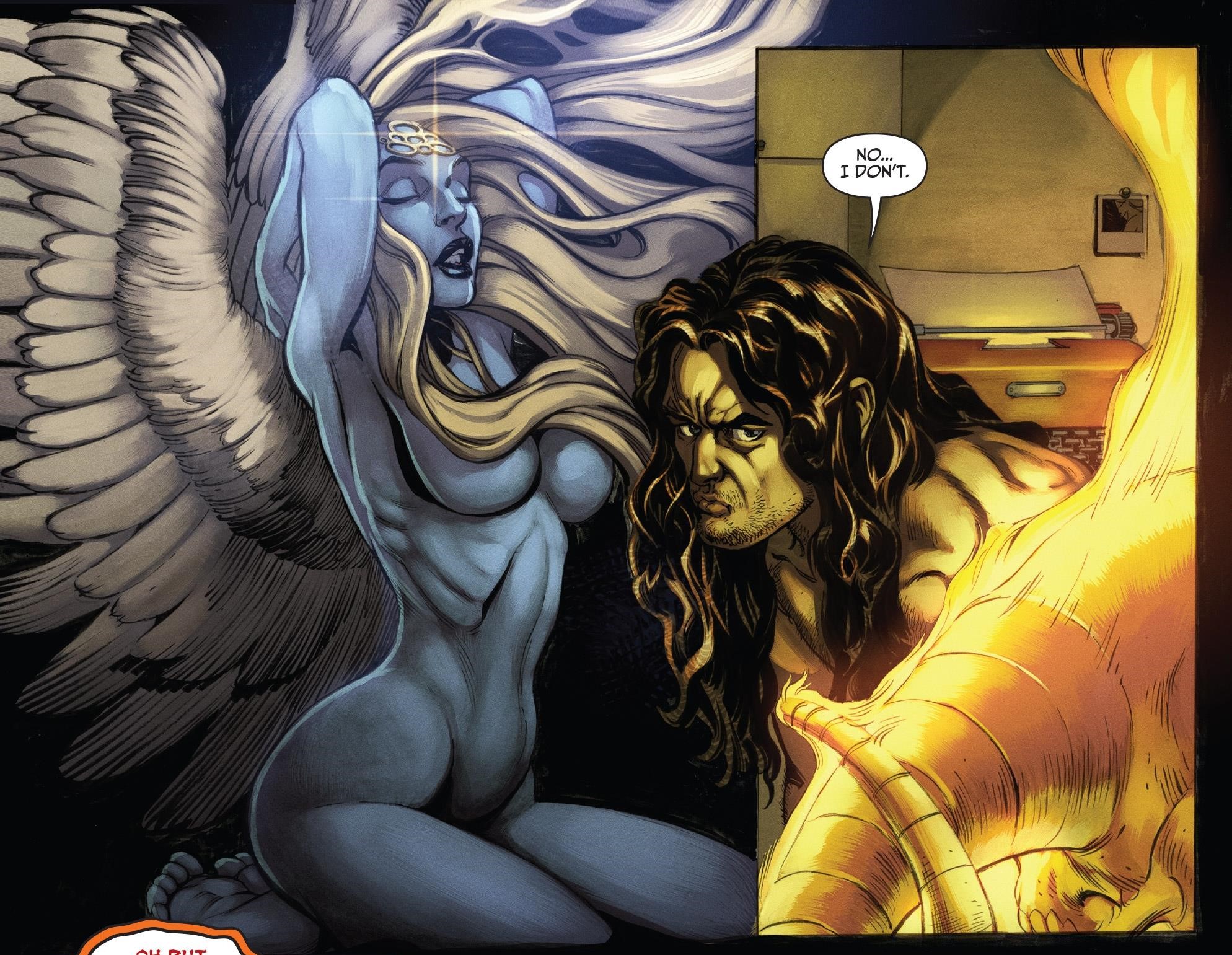 And here's Ambellina. You better believe she's naked.