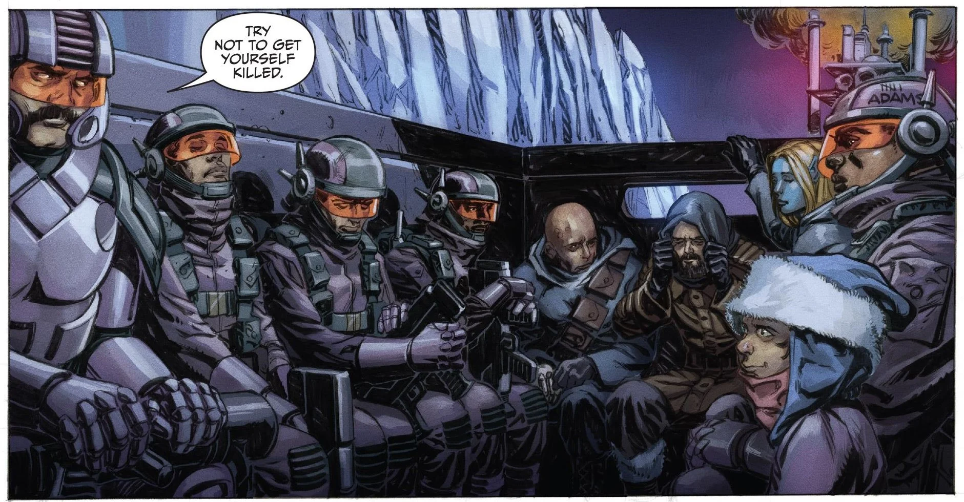 what the hell is up with Chase in this panel
