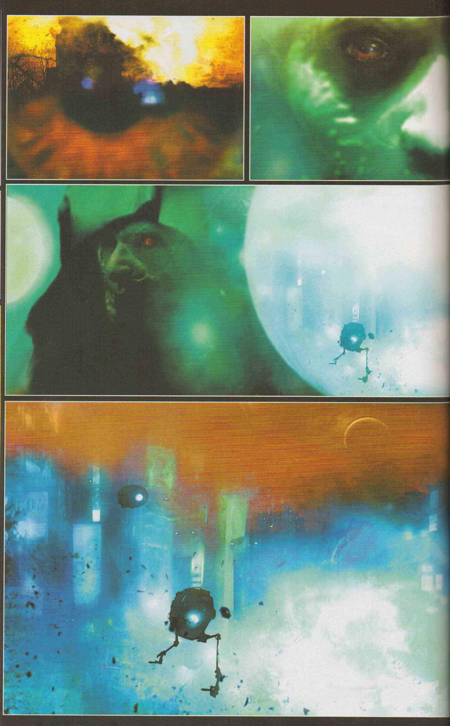 This is one of the cooler pages of this comic’s abstract style