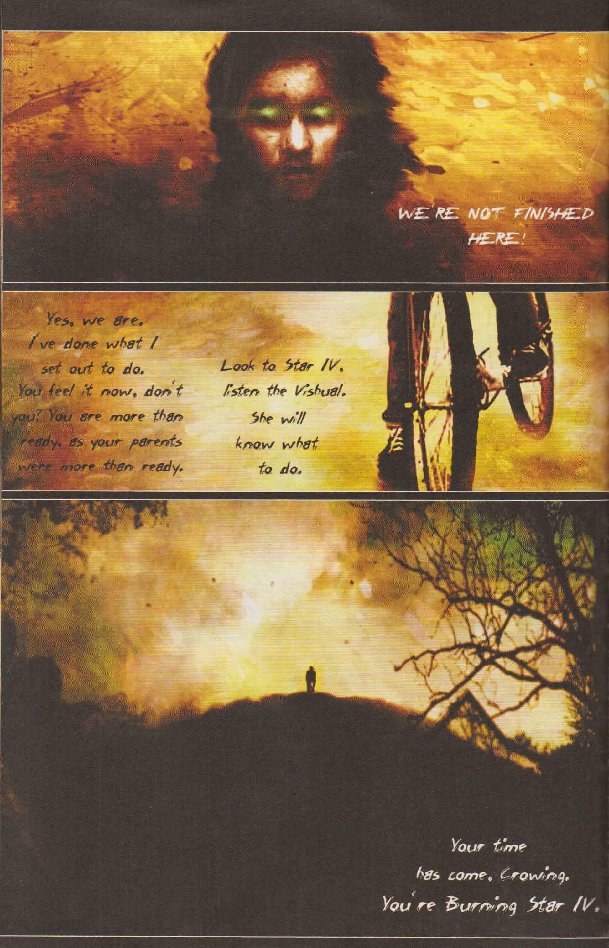 And here we are at the end, with the exact same ending as part 3.