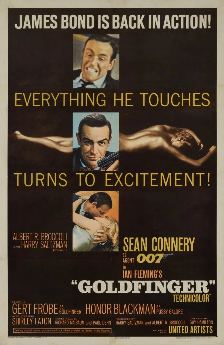 Never Say Podcast Again 003: Goldfinger episode artwork