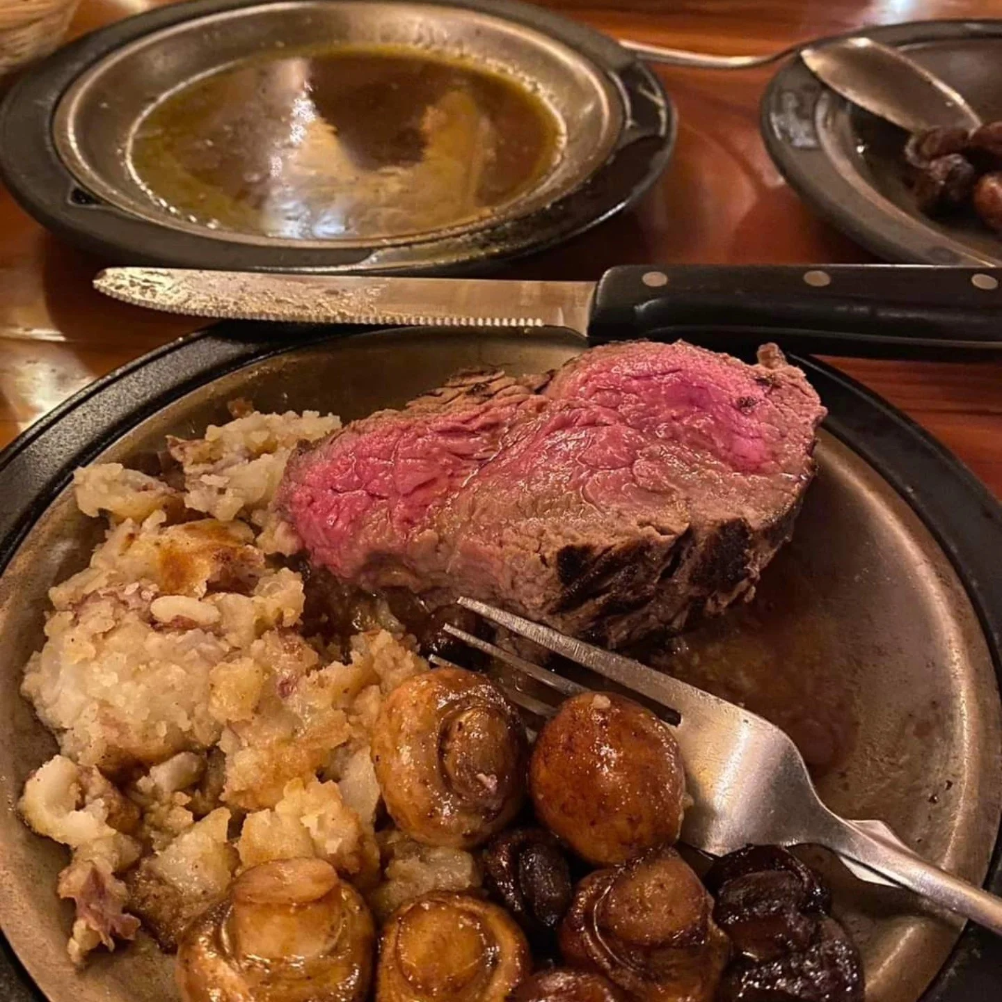 steak dinner