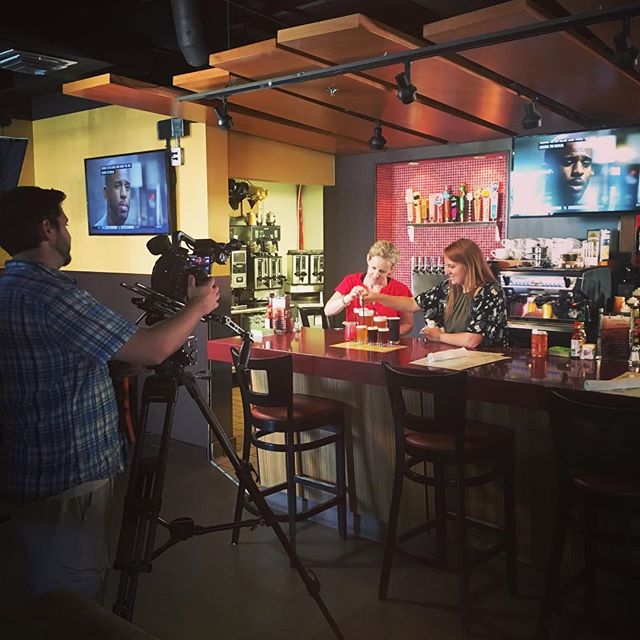 Great shoot today at Daily Dose Old Town!