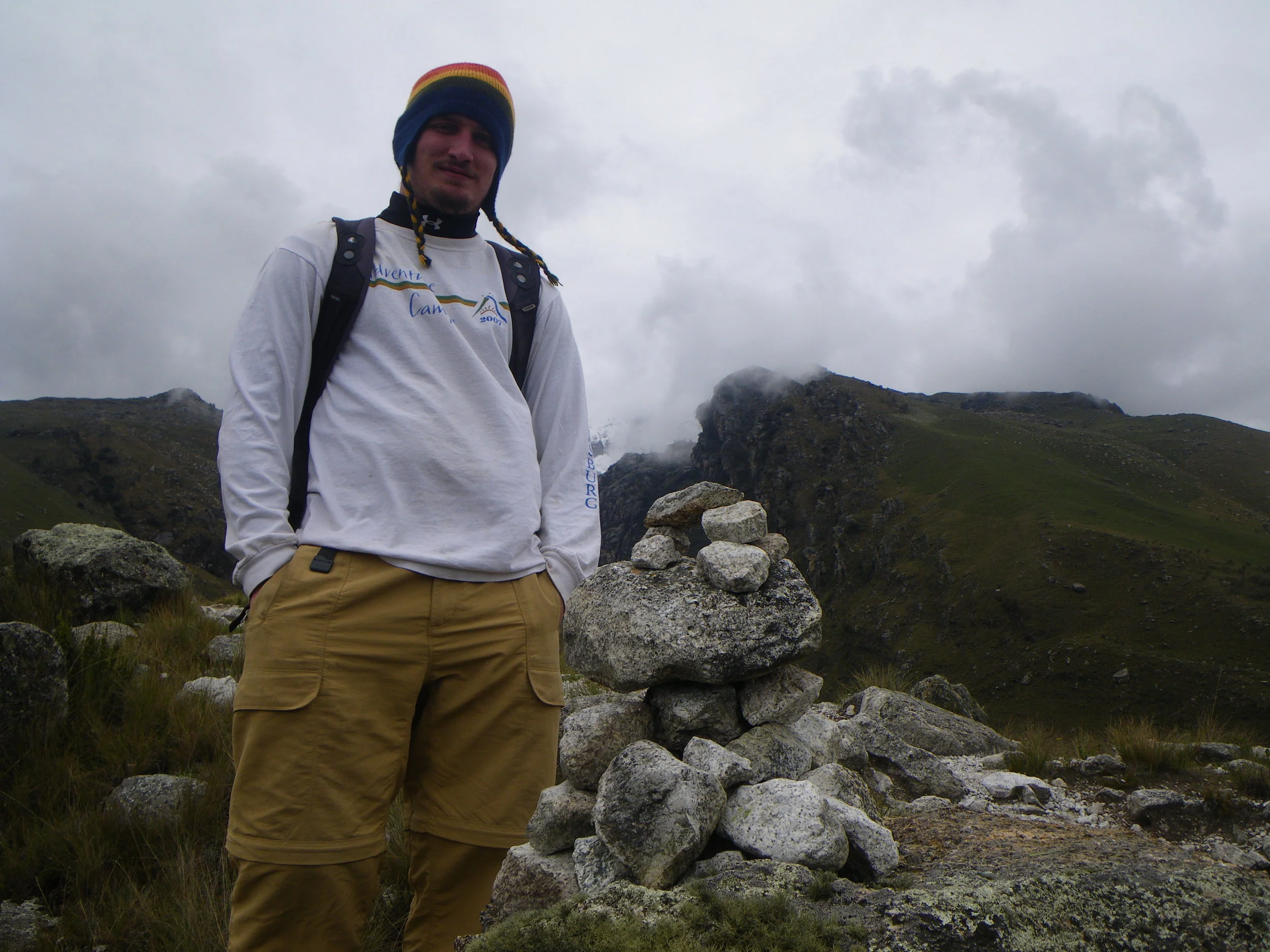  Me in my Incan hat in Peru. 