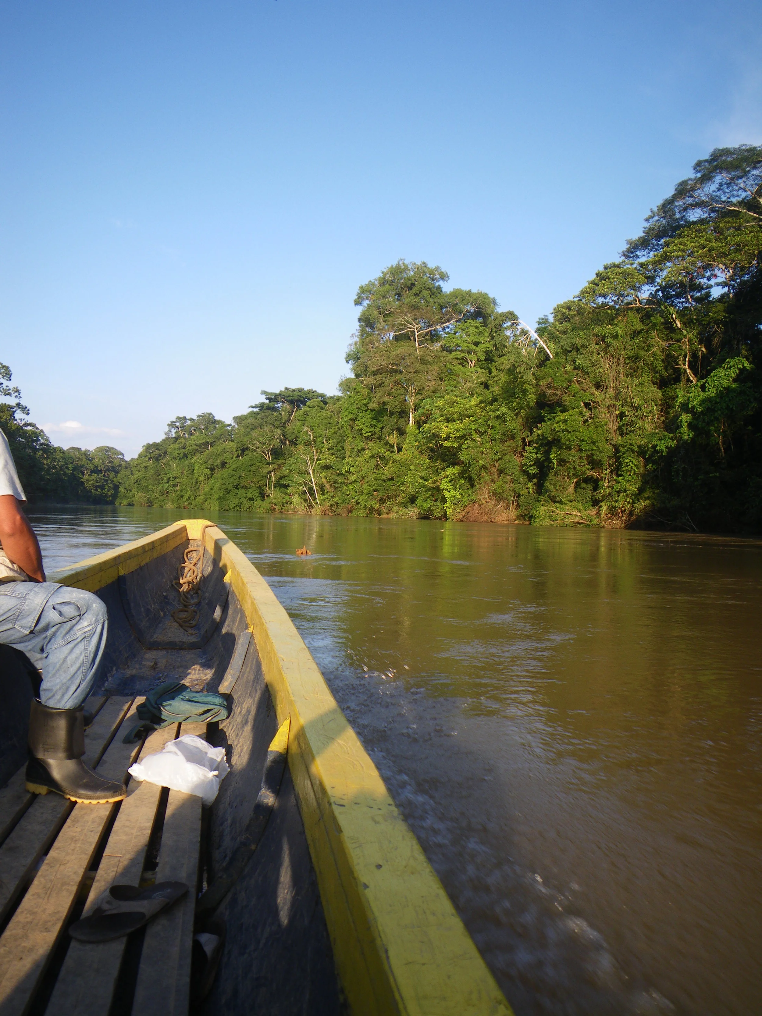  How we traveled in the Amazon. 
