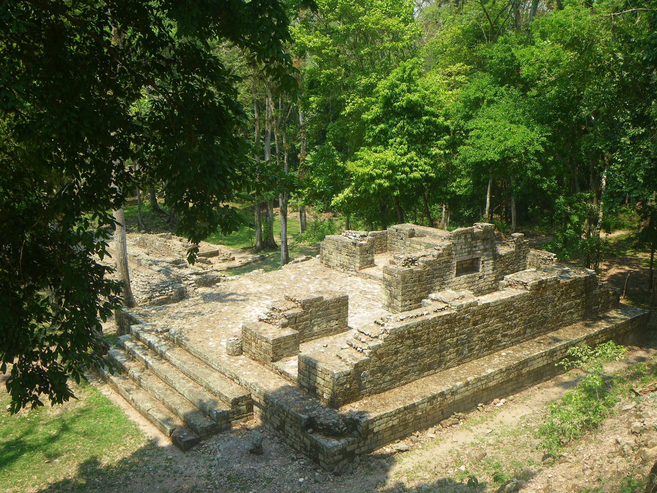  Copan ruins in Honduras. 