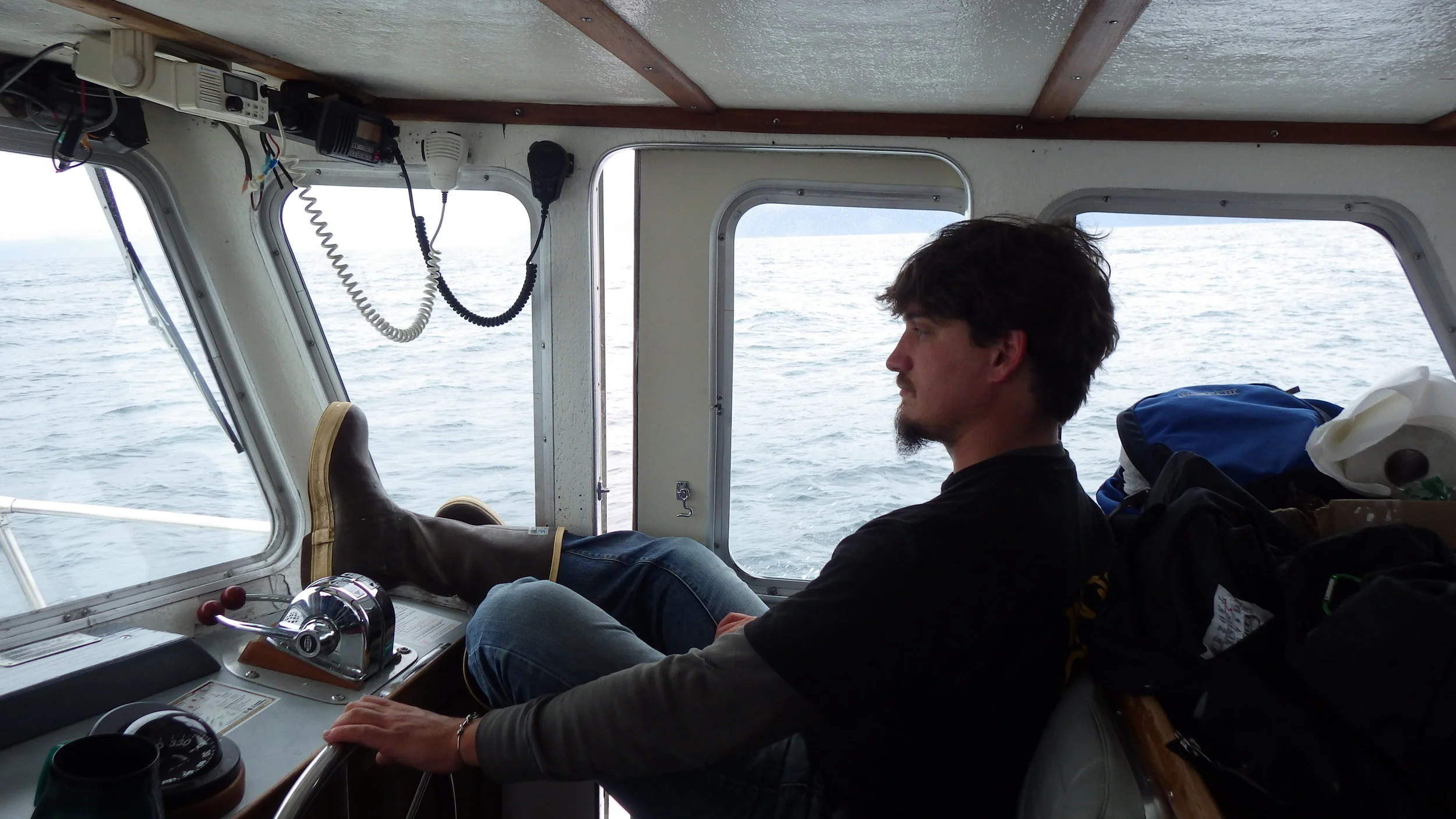  The most comfortable ride on the whole boat. 