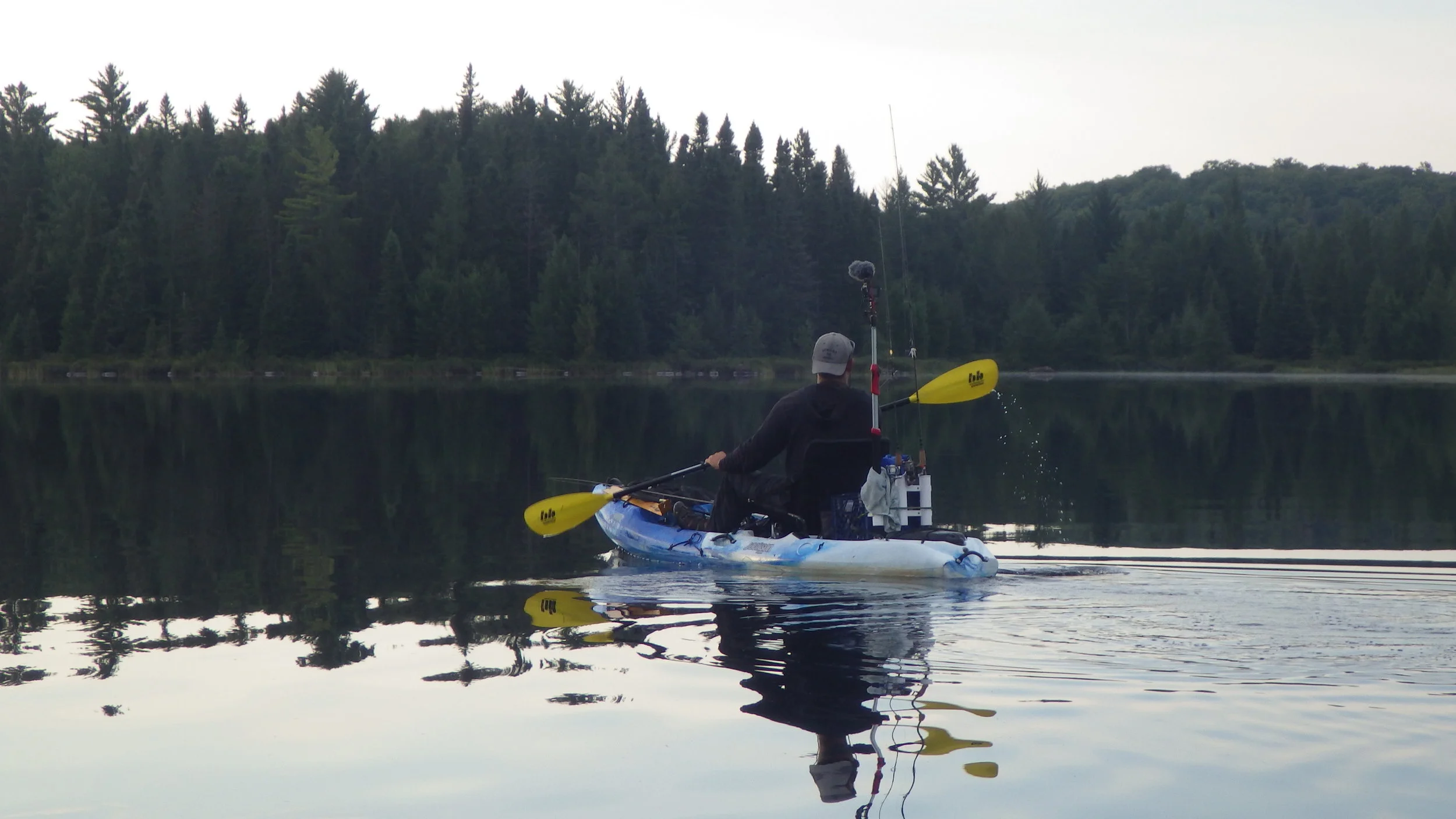  Paddling at Craig Lake State Park- Michigan's most remote state park. 