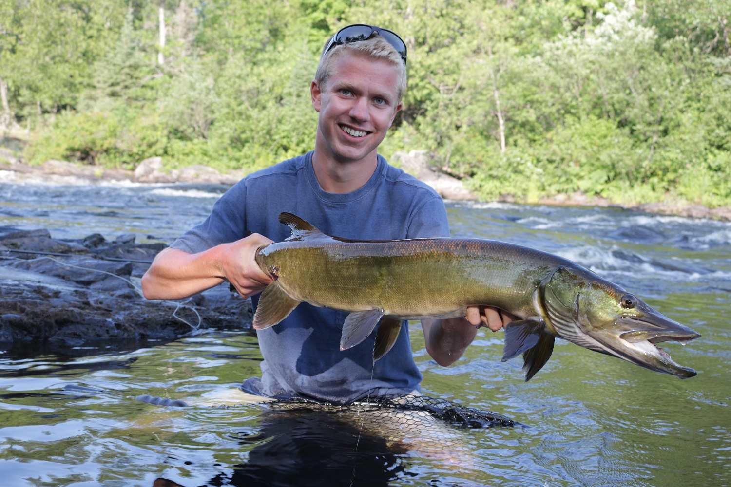 First time Musky Fly Fishermen - SUCCESS! — Haight's Wanderings