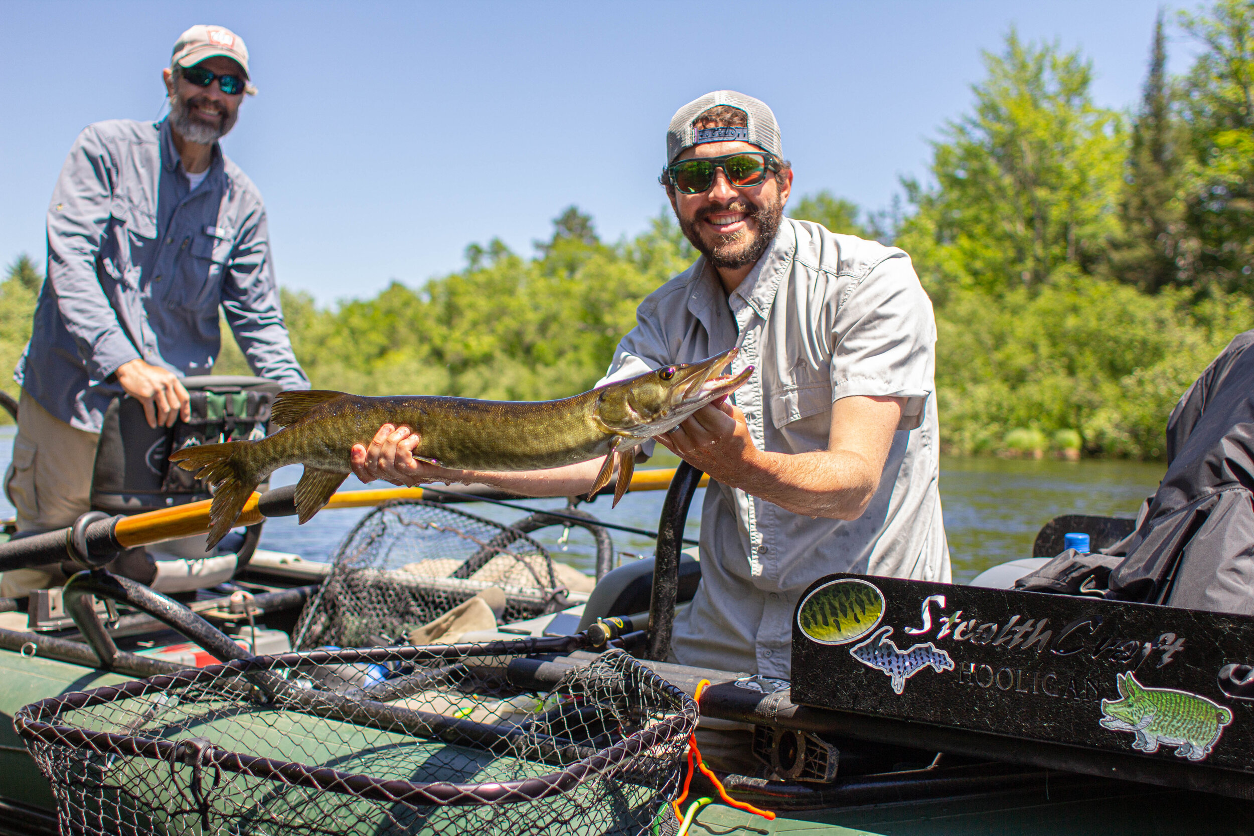  Upper Peninsula Michigan, Iron County Michigan, Fishing guide Musky, Smallmouth bass, Walleye, and Pike.  Kayak fishing guide and Upper Peninsula Fishing Guide. 