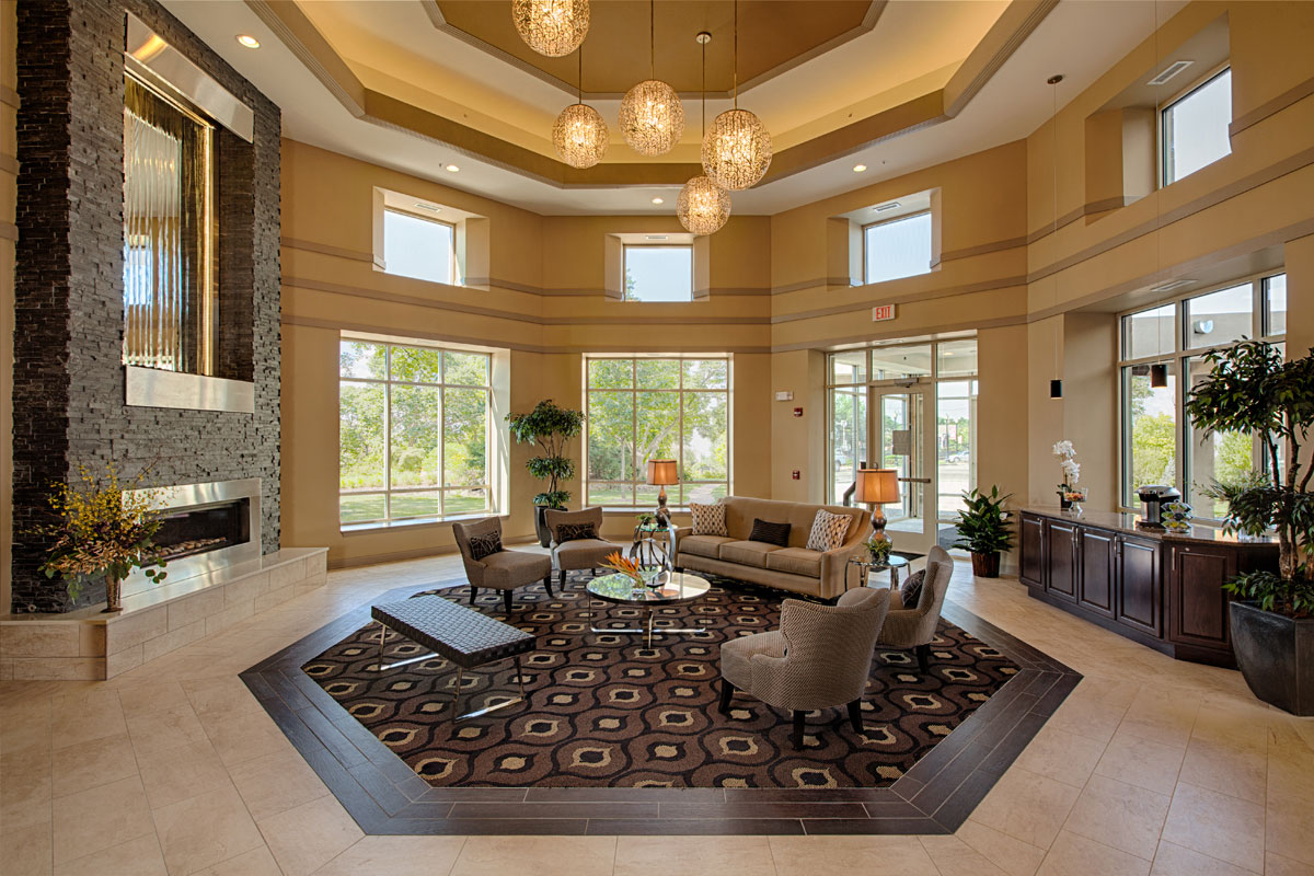 Luxury apartments- new lobby