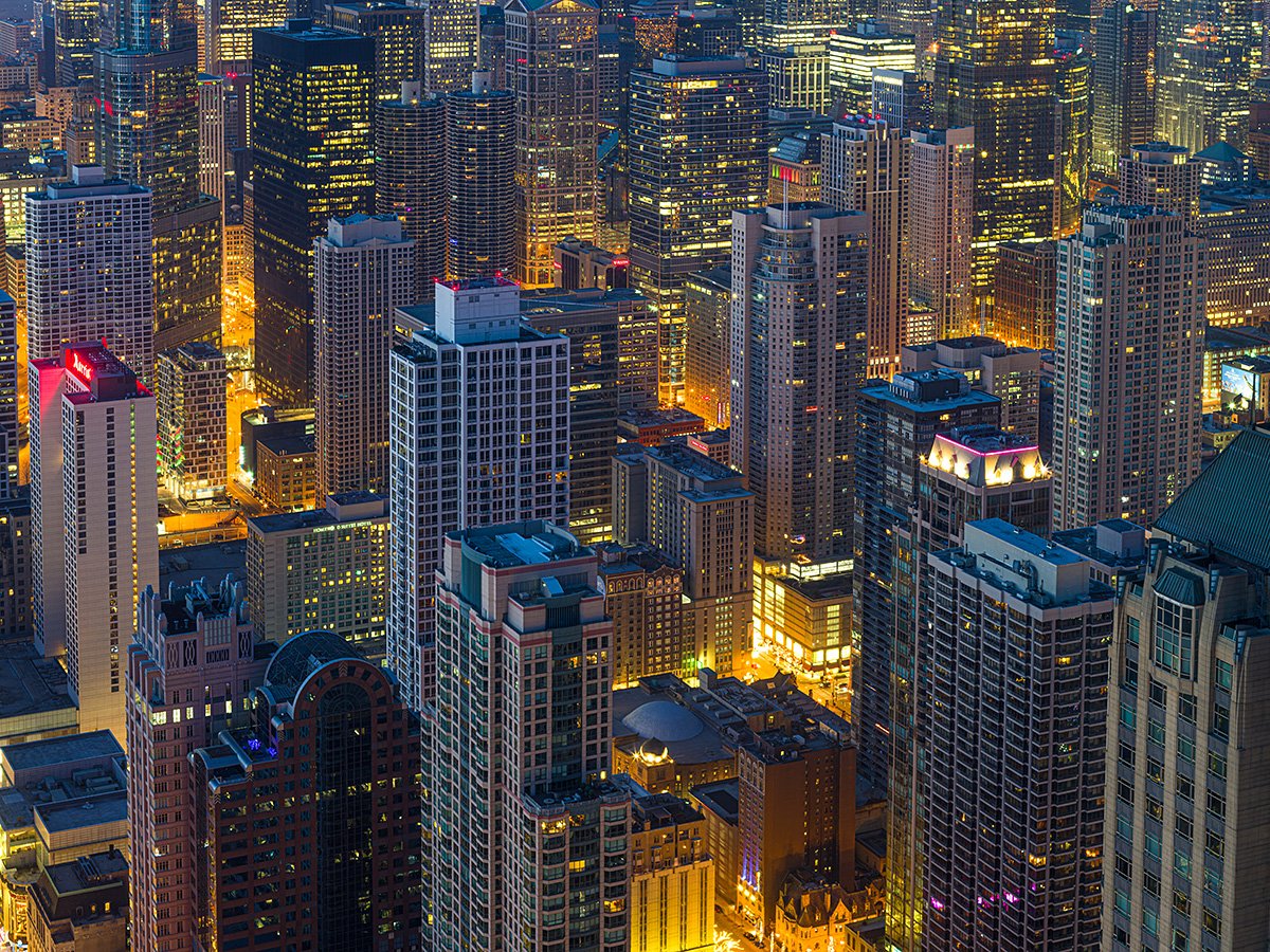 Dusk, Chicago