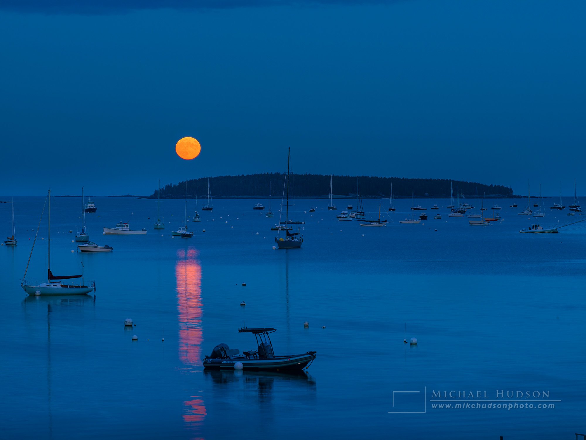 Moonrise, Mount Desert Island, Maine