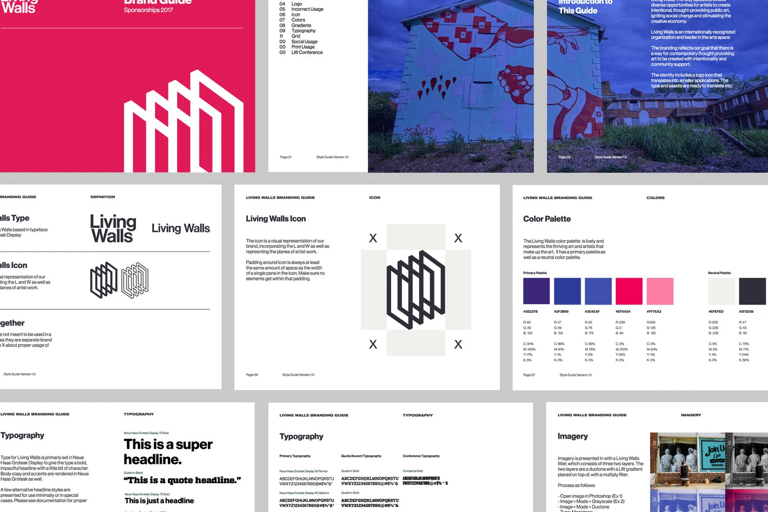 Living Walls Brand Guide