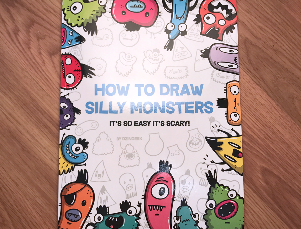 How to Draw Silly Monsters Book Details — dzingeek