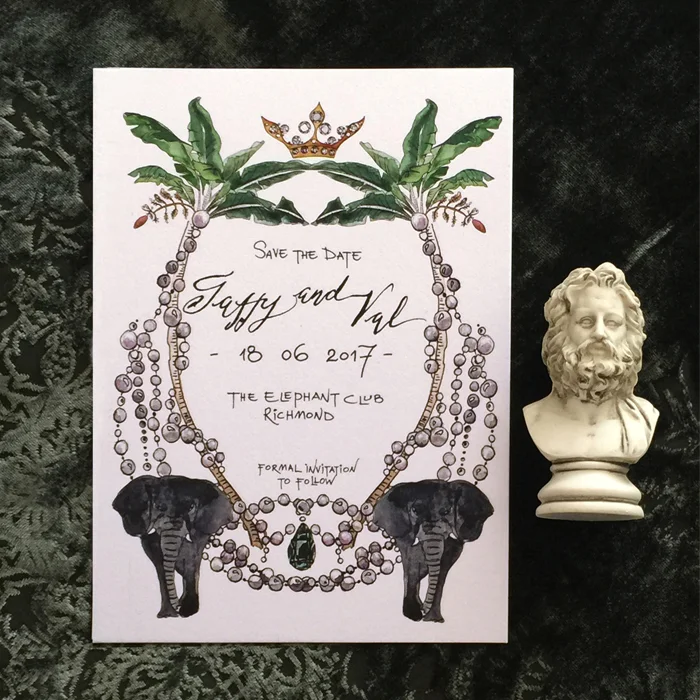Elephantos Save the Dates - Digital