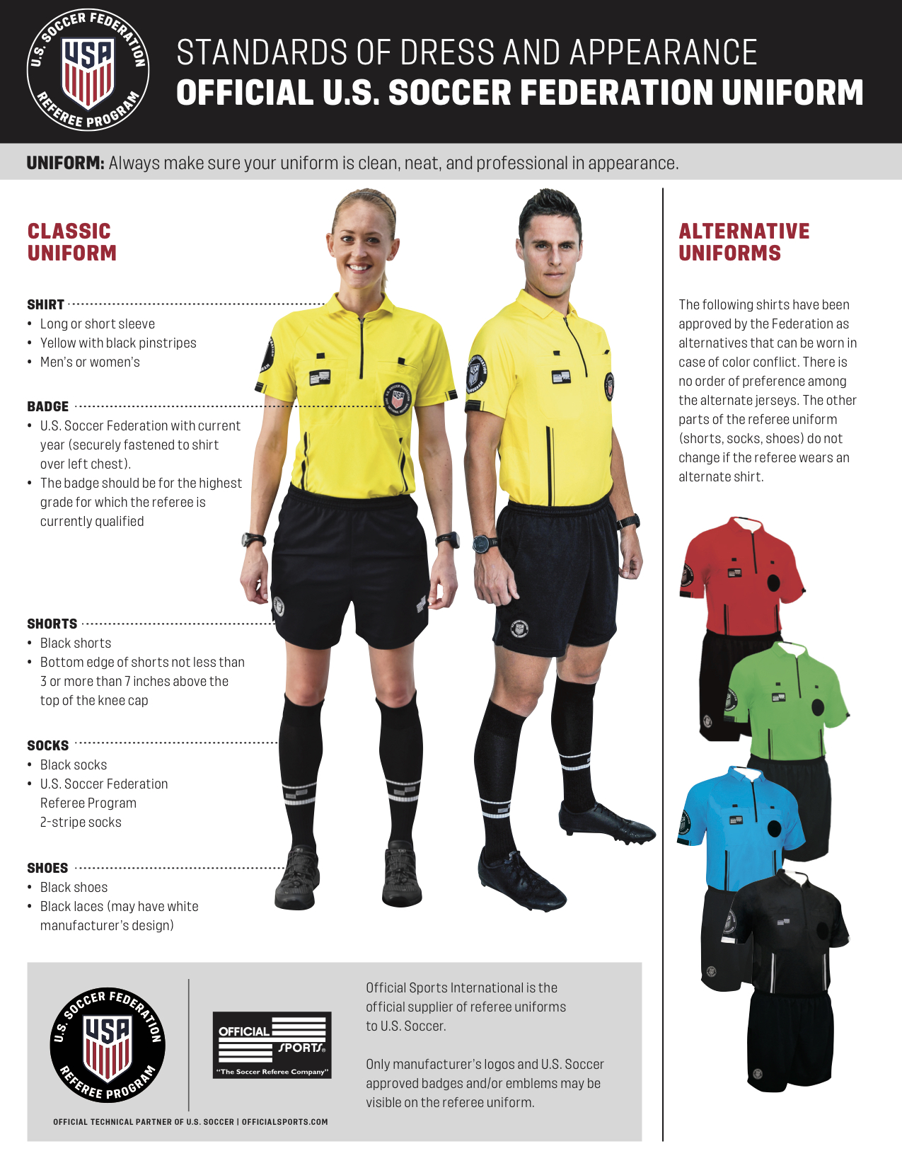 ussf referee jersey