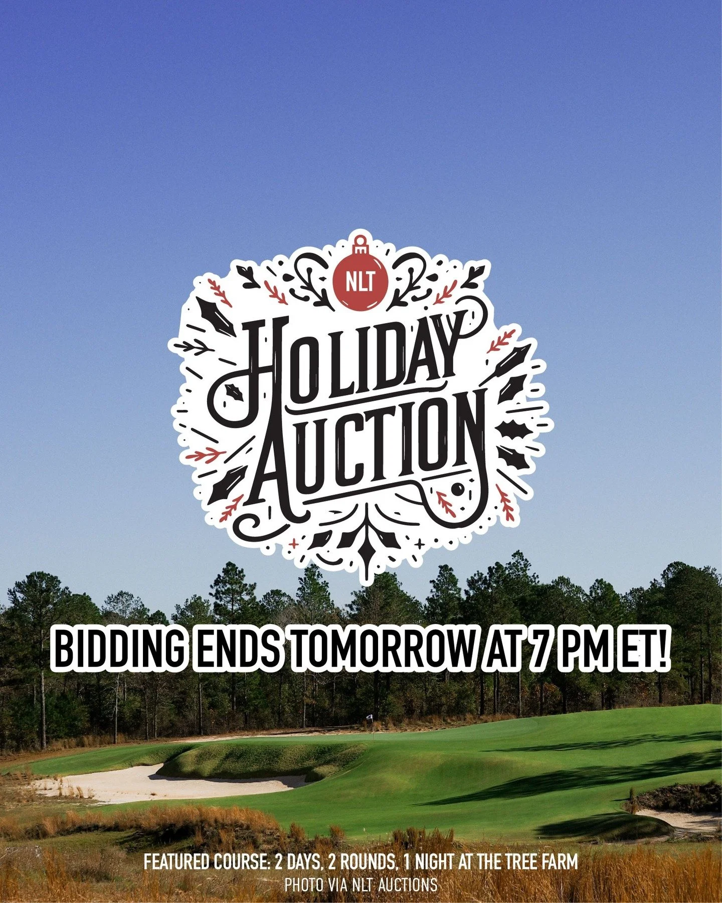 The 2025 edition of the National Links Trust Holiday Auction ends at 7 PM ET tomorrow. Thanks to your generosity, we've raised more than $450,000 to benefit National Links Trust's mission and work in Washington, DC. But we're not finished yet!

Help 