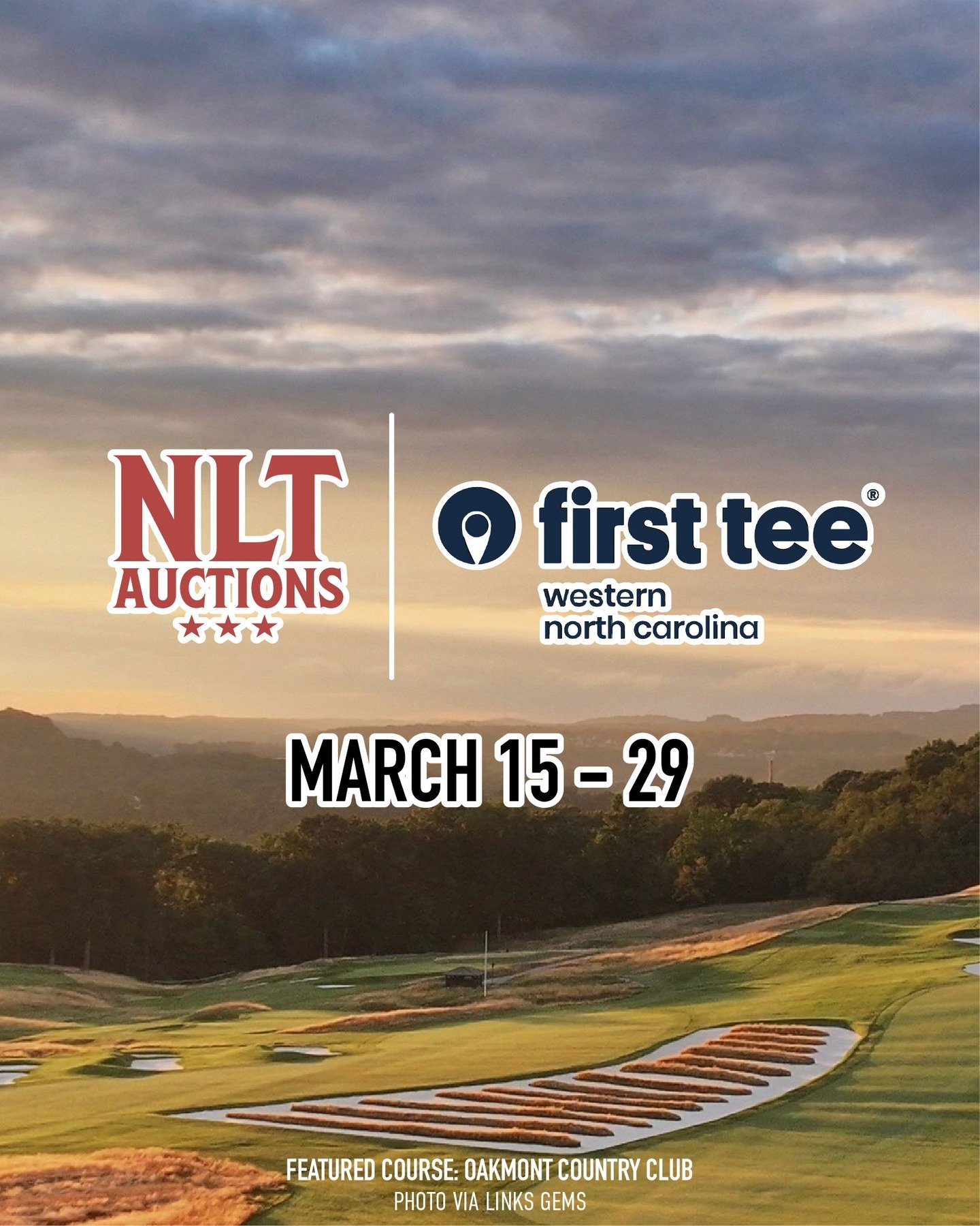New auction alert!🚨

We are partnering with our friends at First Tee - Western North Carolina (@firstteewnc) to support their work in the Tar Heel state and National Links Trust's mission and work across the country. This auction begins this coming 