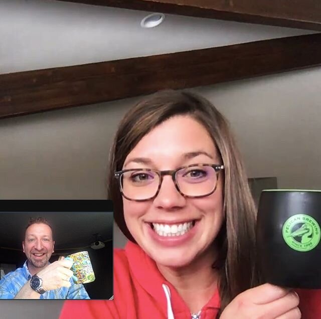 In the spirit of maintaining social connectedness I had &ldquo;digital coffee chat&rdquo; with a fabulous friend and former colleague, @vpolvi 
We&rsquo;ve had some great times presenting together all across the U.S. and helping educate others on #wo