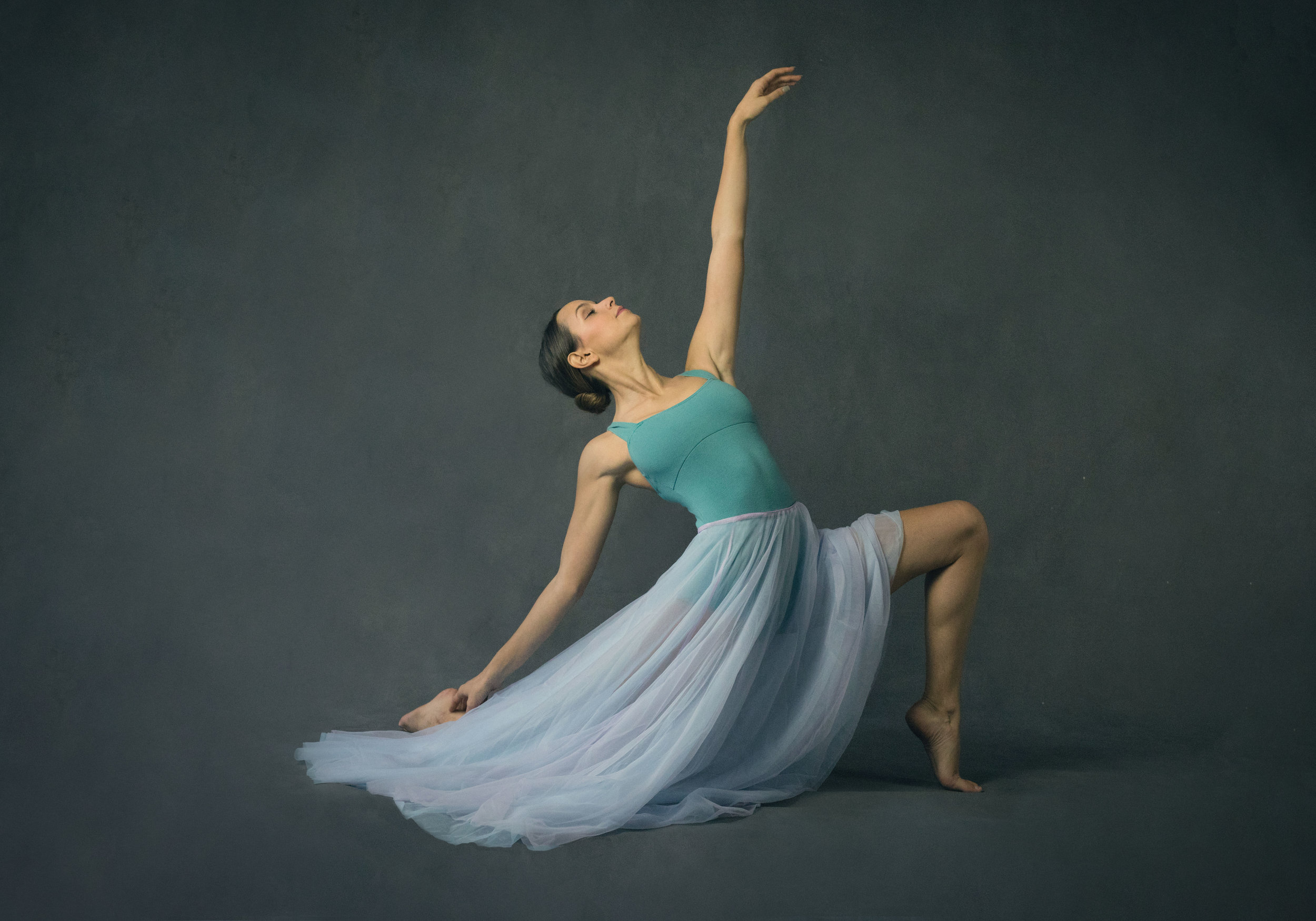 Dancer in a Flowing Skirt