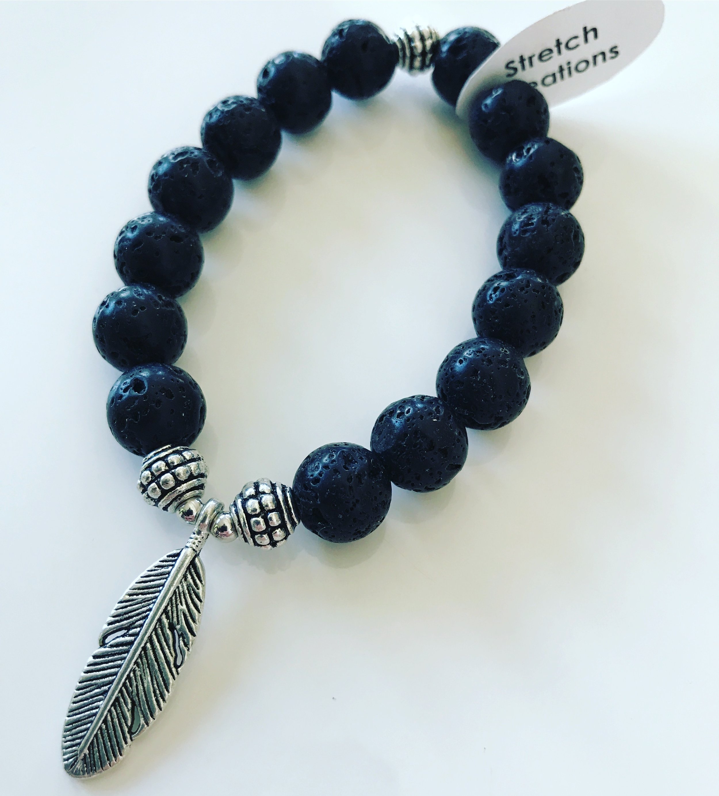 Freedom Feather Aromatherapy Bracelet