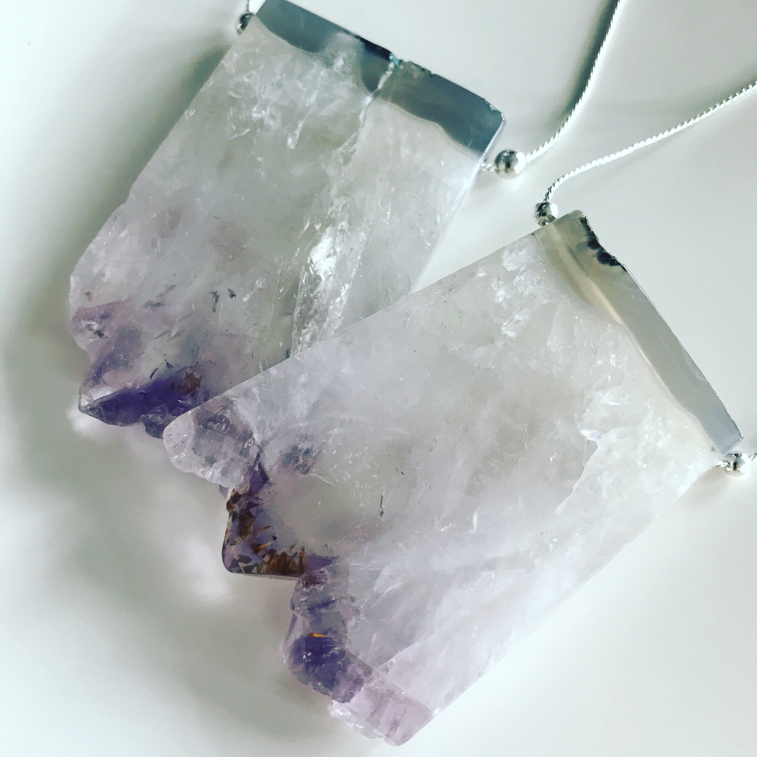 Amethyst Crystal Necklace