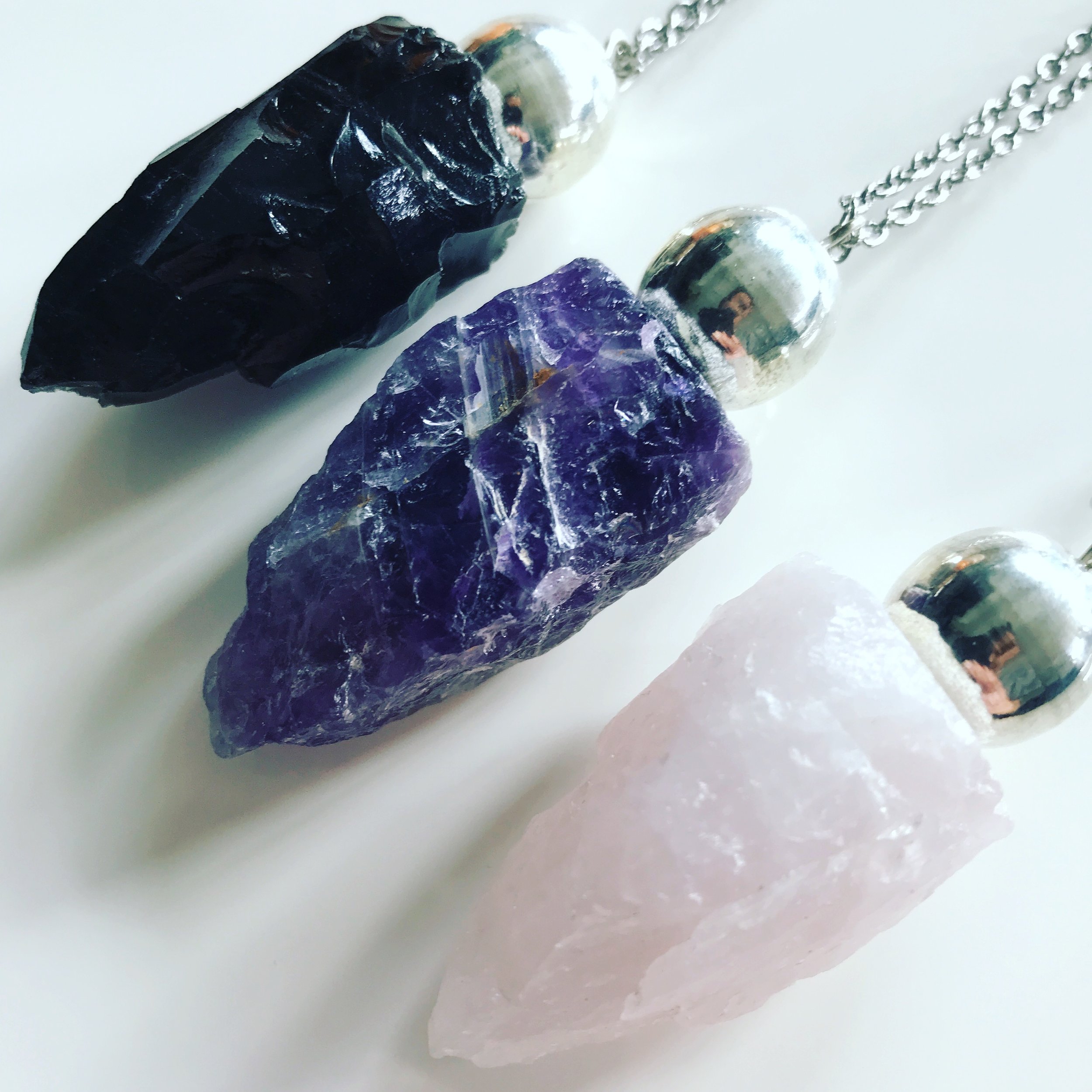 Raw Crystal Necklaces