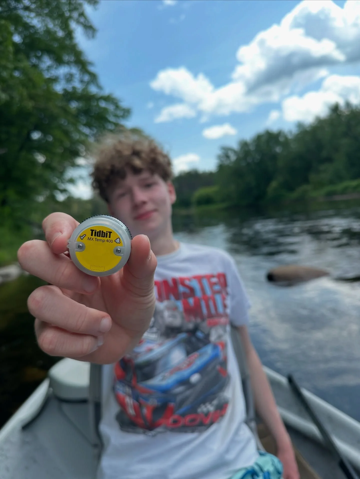 Spent the day with my kiddos!  Doing volunteer work for our local @sebagotu chapter.  Placing temperature sensors in our Androscoggin River! #maine #conservation #troutunlimited #wildtrout #fisheriesmanagement