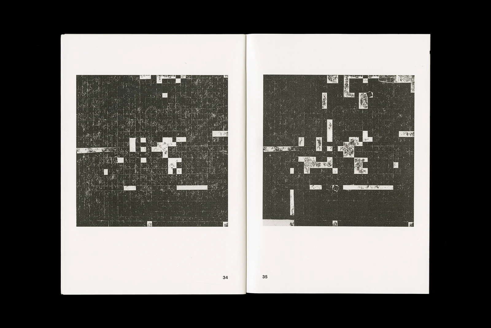Set—Grids , risographed zine.