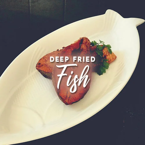 Deep Fried Fish Steaks