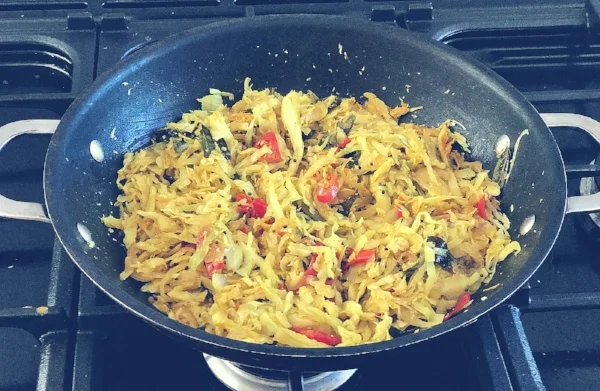 The cabbage needs to be cut similar to coleslaw.&nbsp; The best variety of cabbage for this dish is Cannonball cabbage, which is readily available.