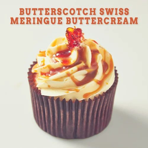 Butterscotch Swiss Meringue Buttercream