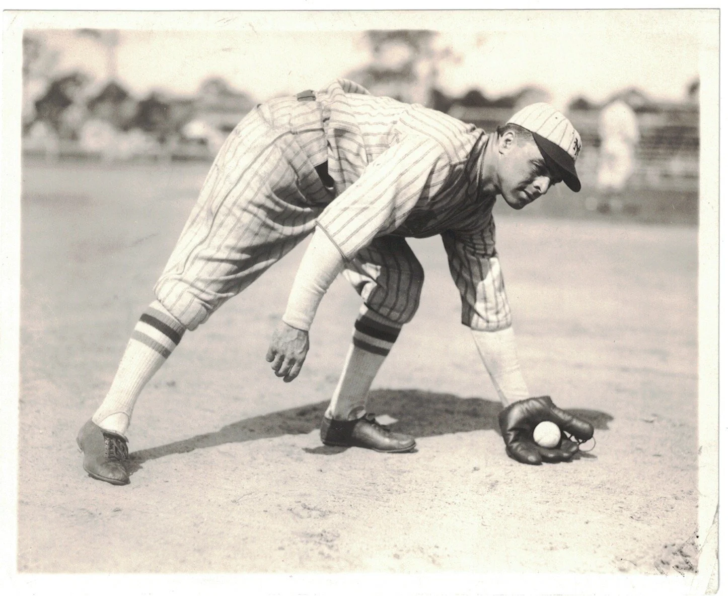 1927 Press Photo (8/8/27) - Eddie Farrell (New York Giants)
