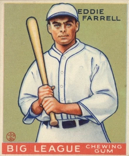 1933 Goudey #148 - Eddie Farrell