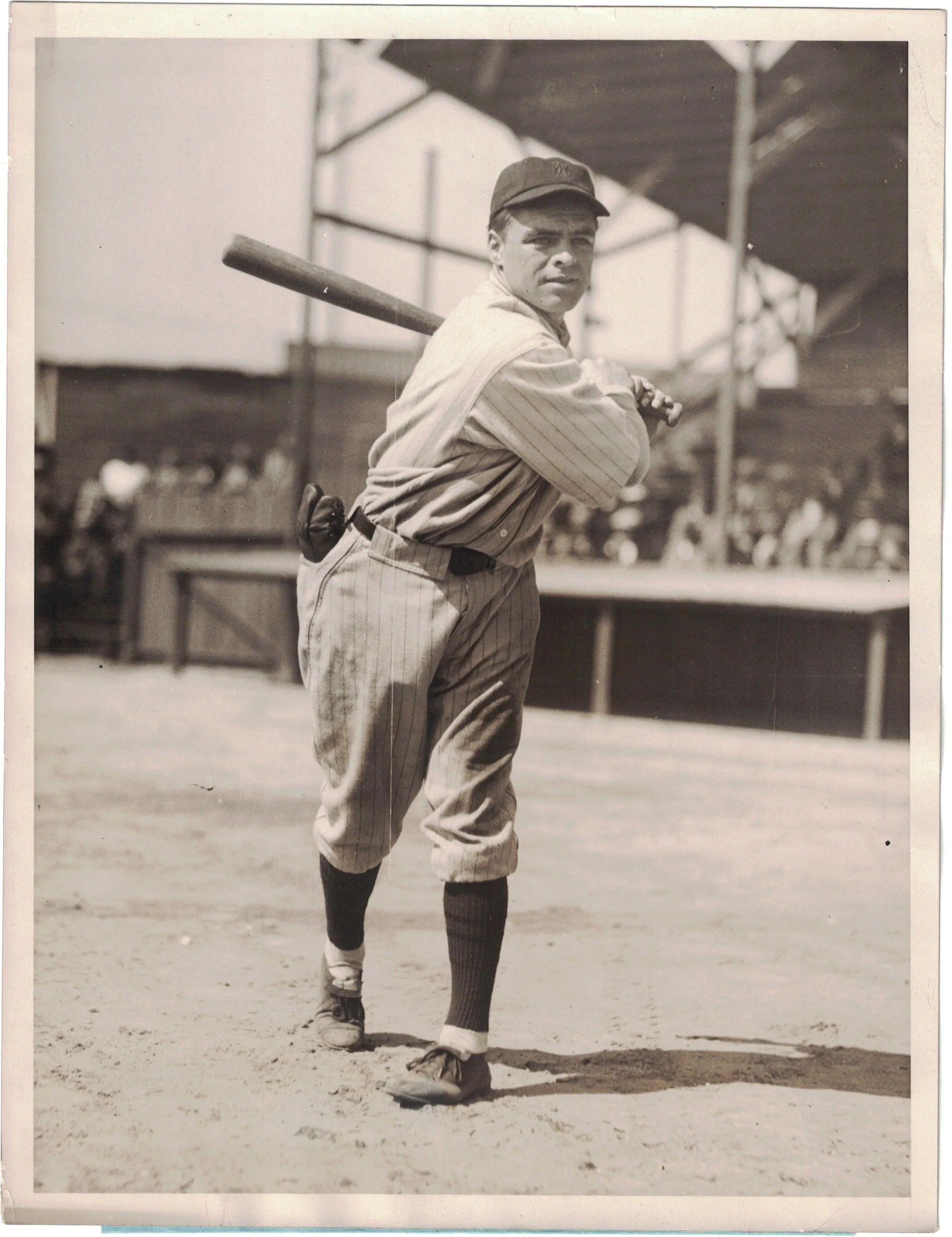 1928 Eddie Farrell Press Photo — Spring Training With the Boston Braves