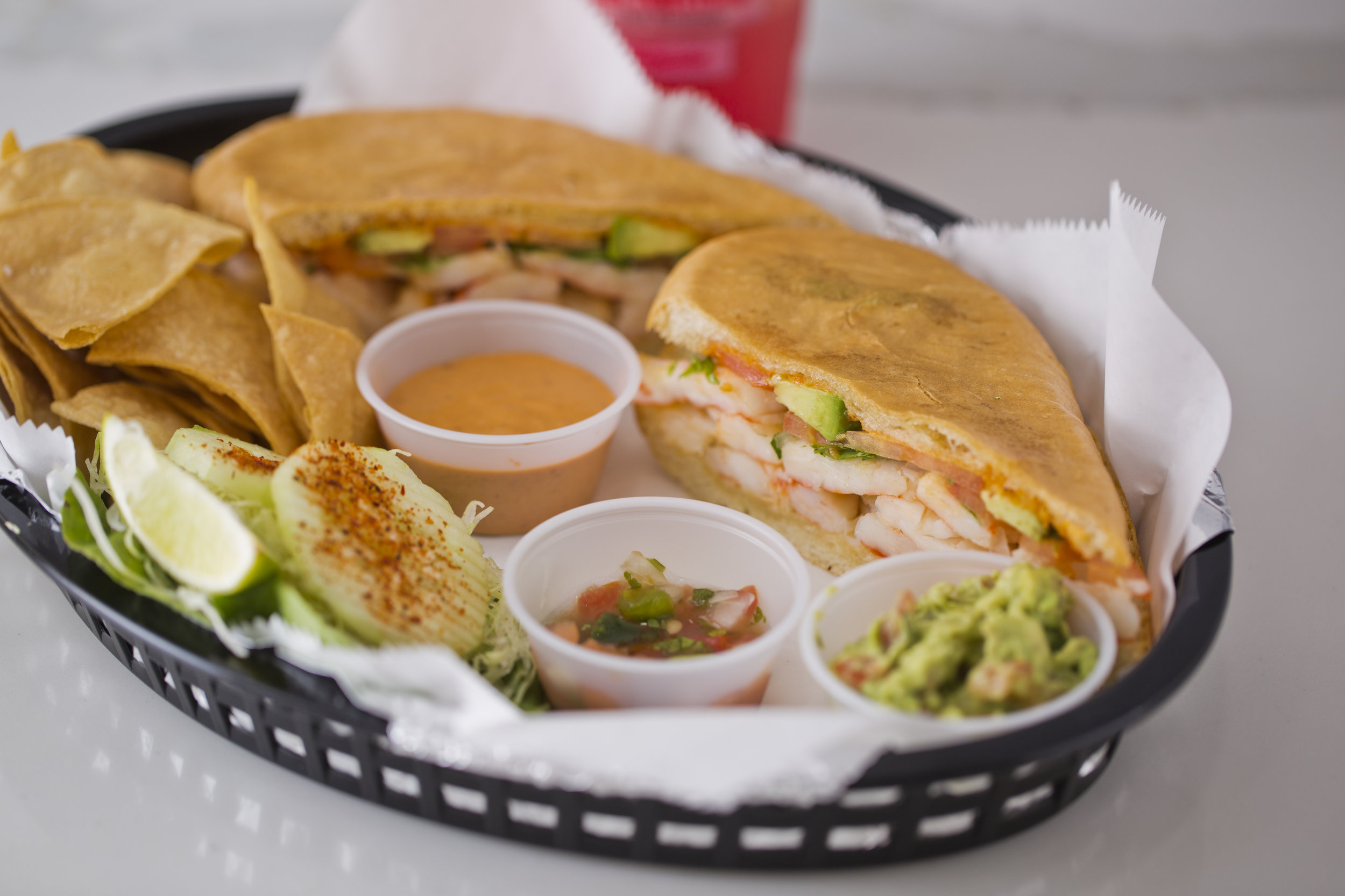 Shrimp Tortuga Sandwich