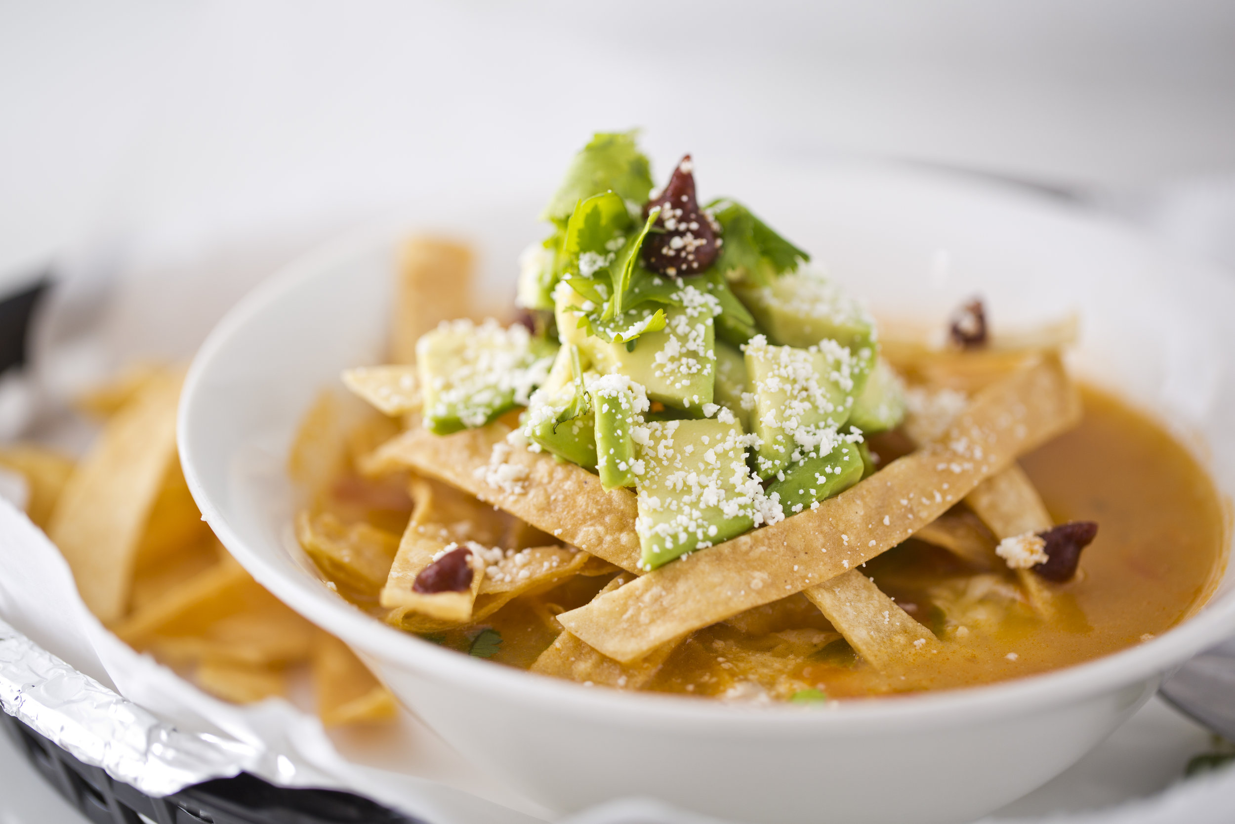 Chicken Tortilla Soup Dos Quesos