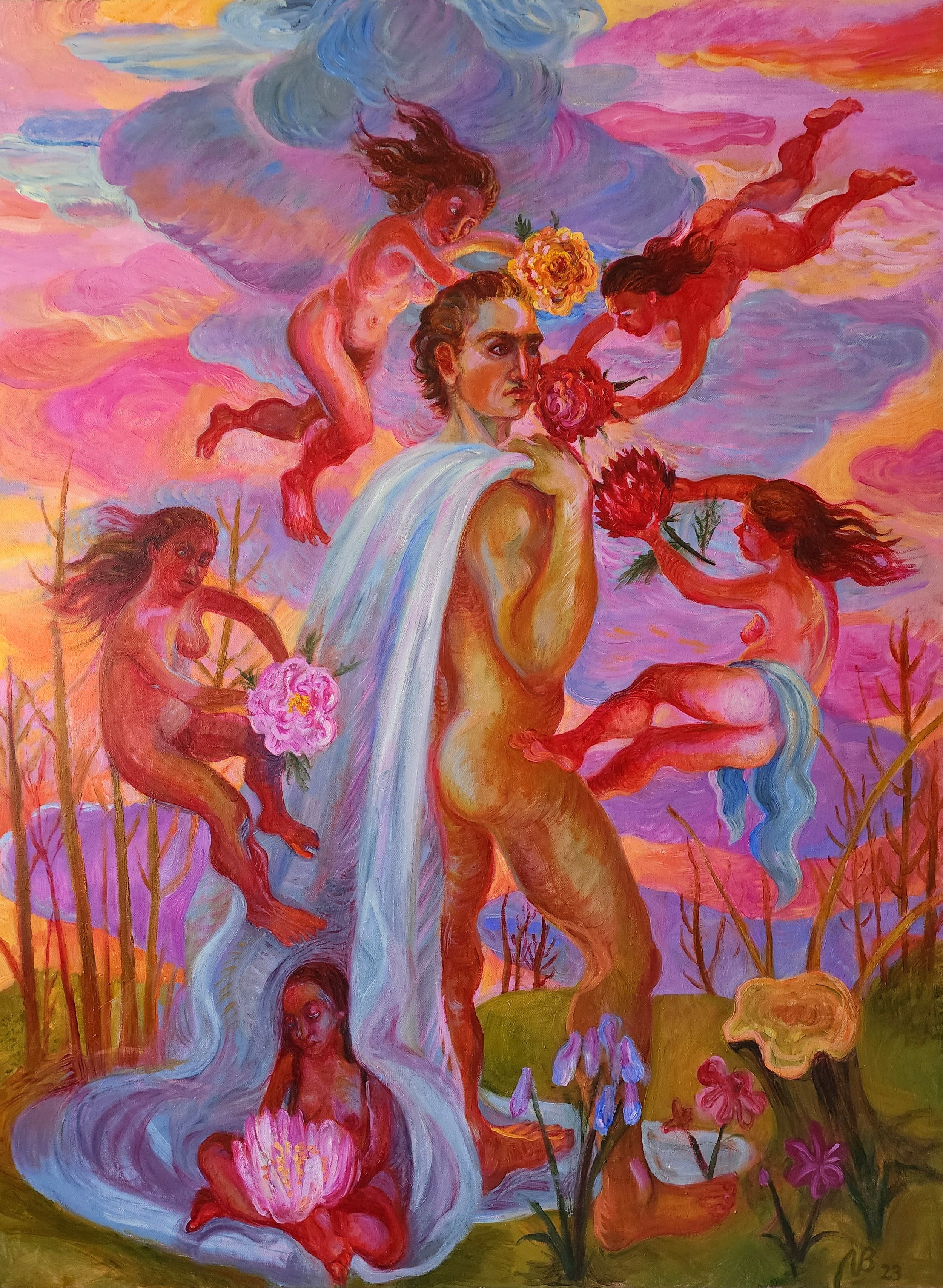 El Novio (2023) 48 x 26” o/c