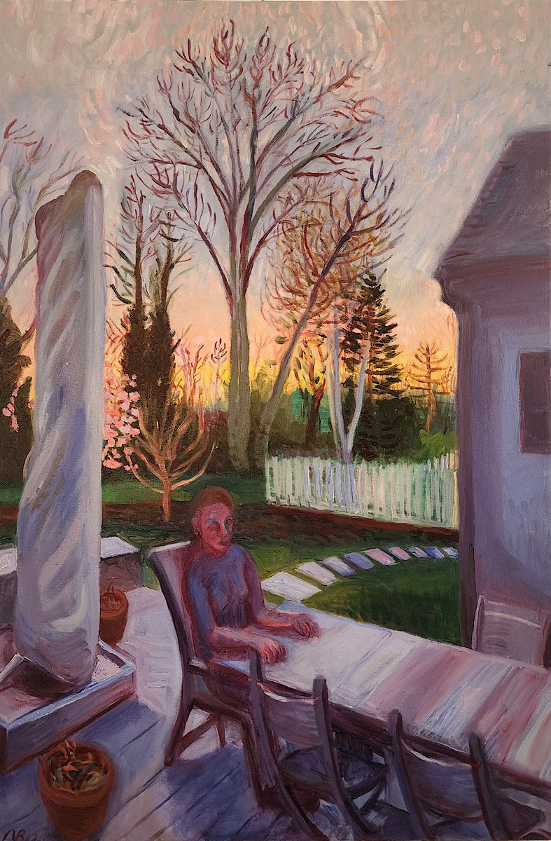 Sunset (2022) 40 x 24” o/c