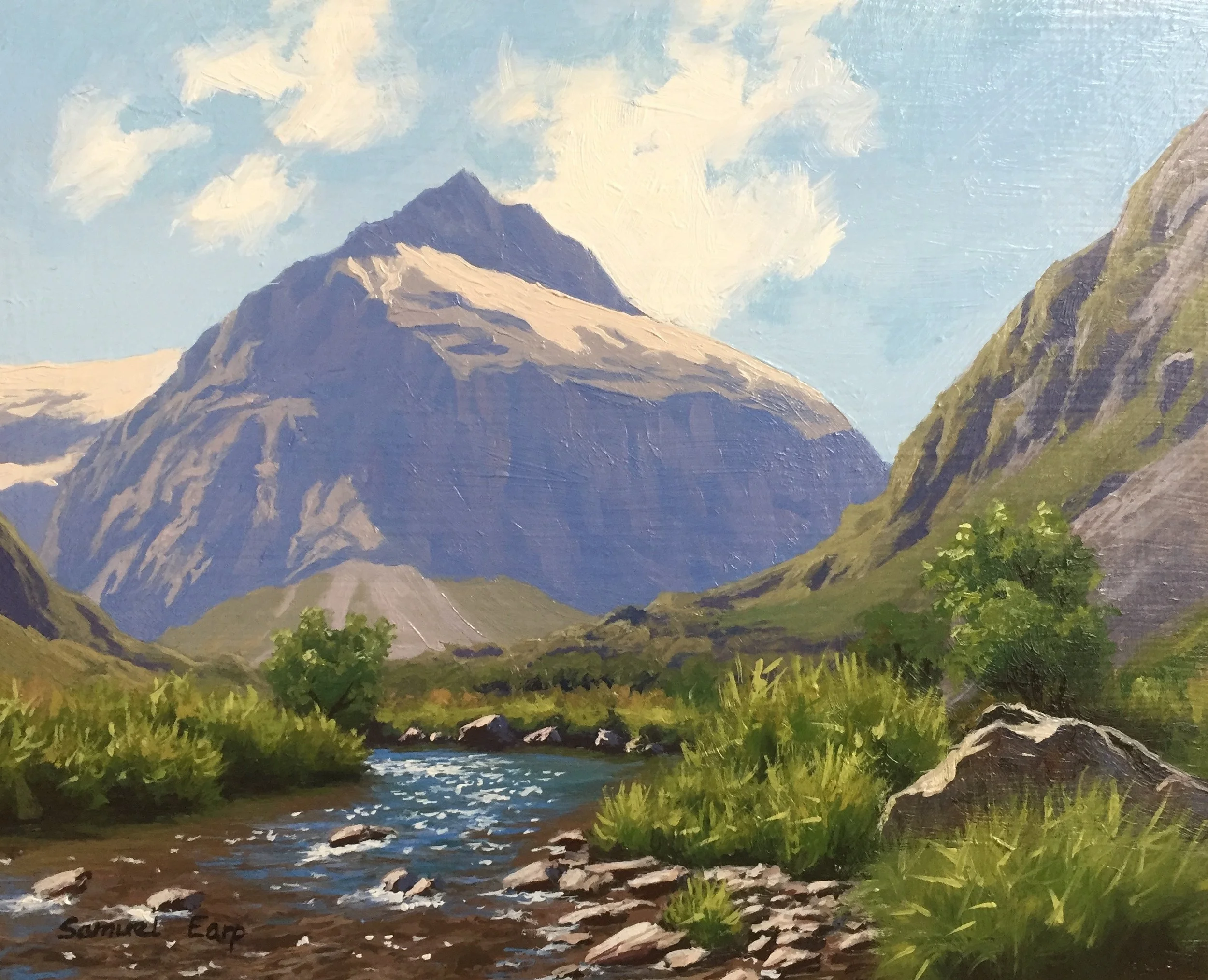How to Paint a Mountain Landscape A Step by Step Guide — Samuel Earp