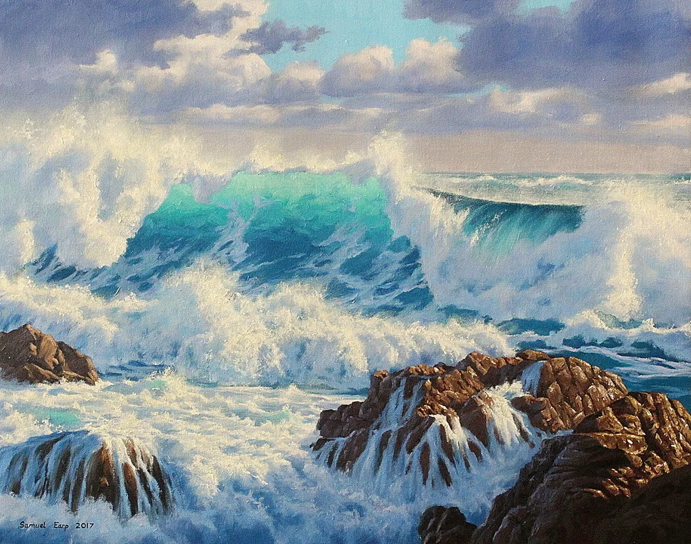 How to Paint a Dramatic Seascape — Samuel Earp Artist