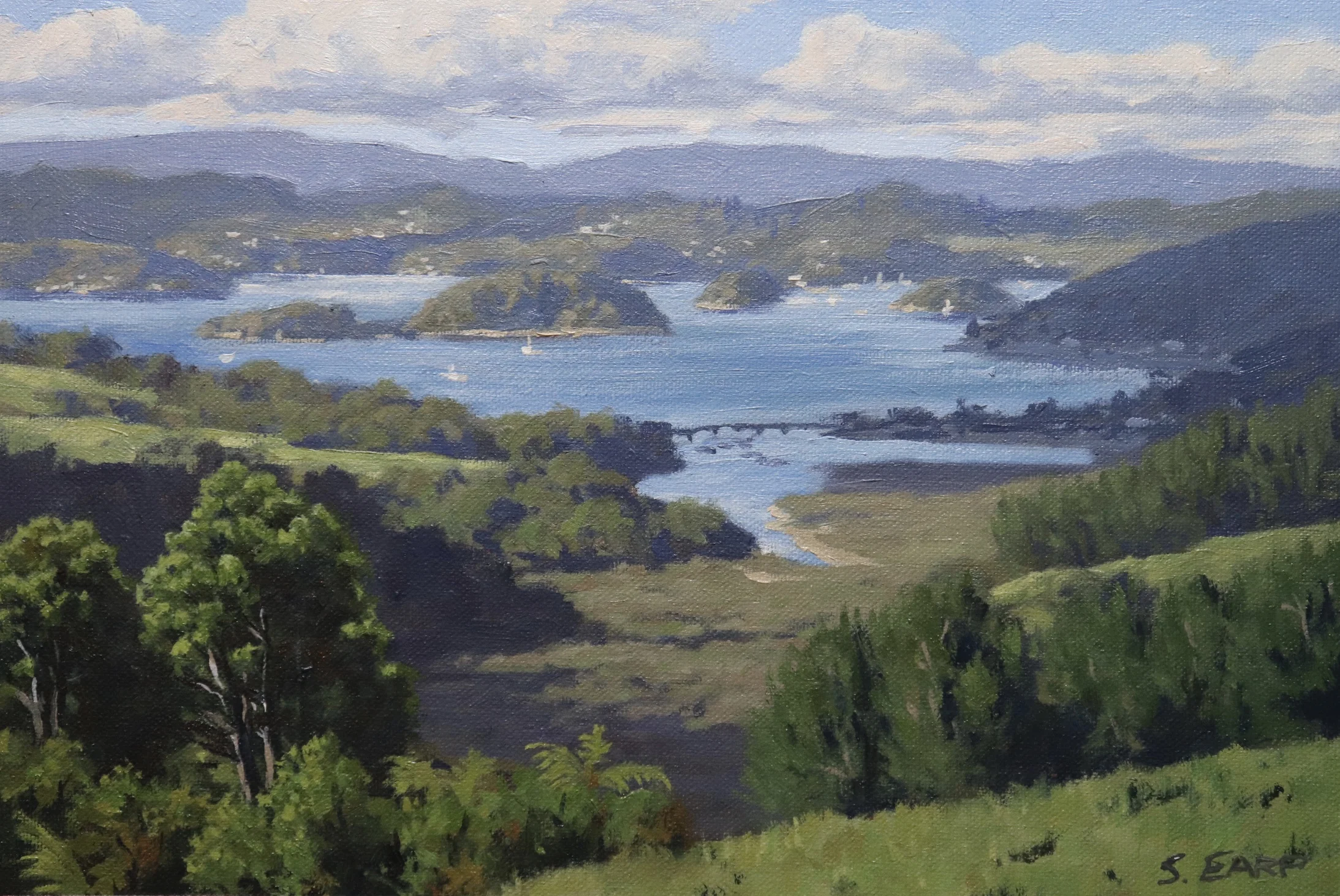 Bay of Islands - New Zealand - Samuel Earp - Oil Painting.jpg
