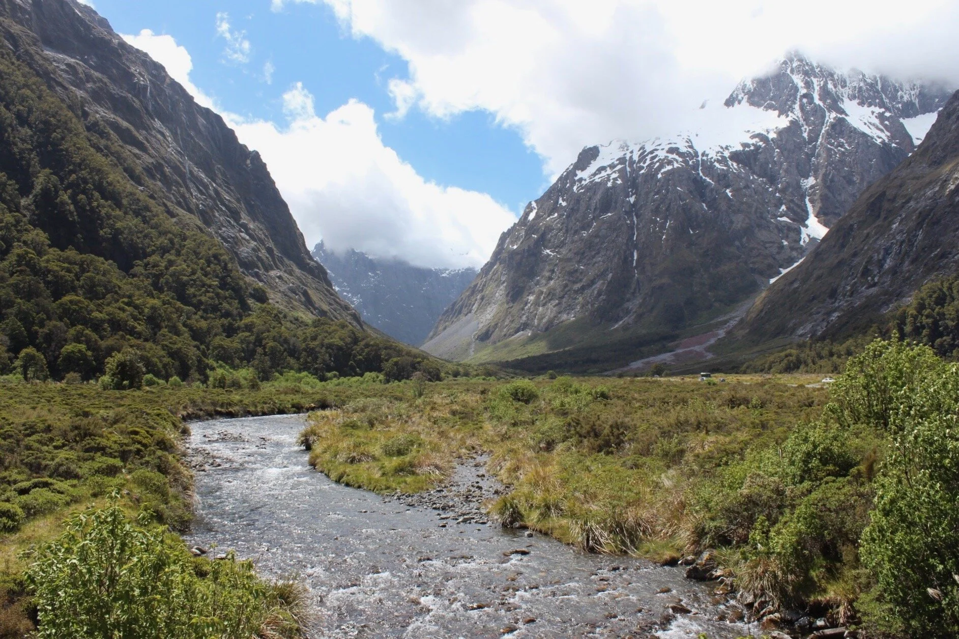 Mountain View From My Location Painting My Favourite Mountain View - Tips For Painting Mountains — Samuel  Earp Artist