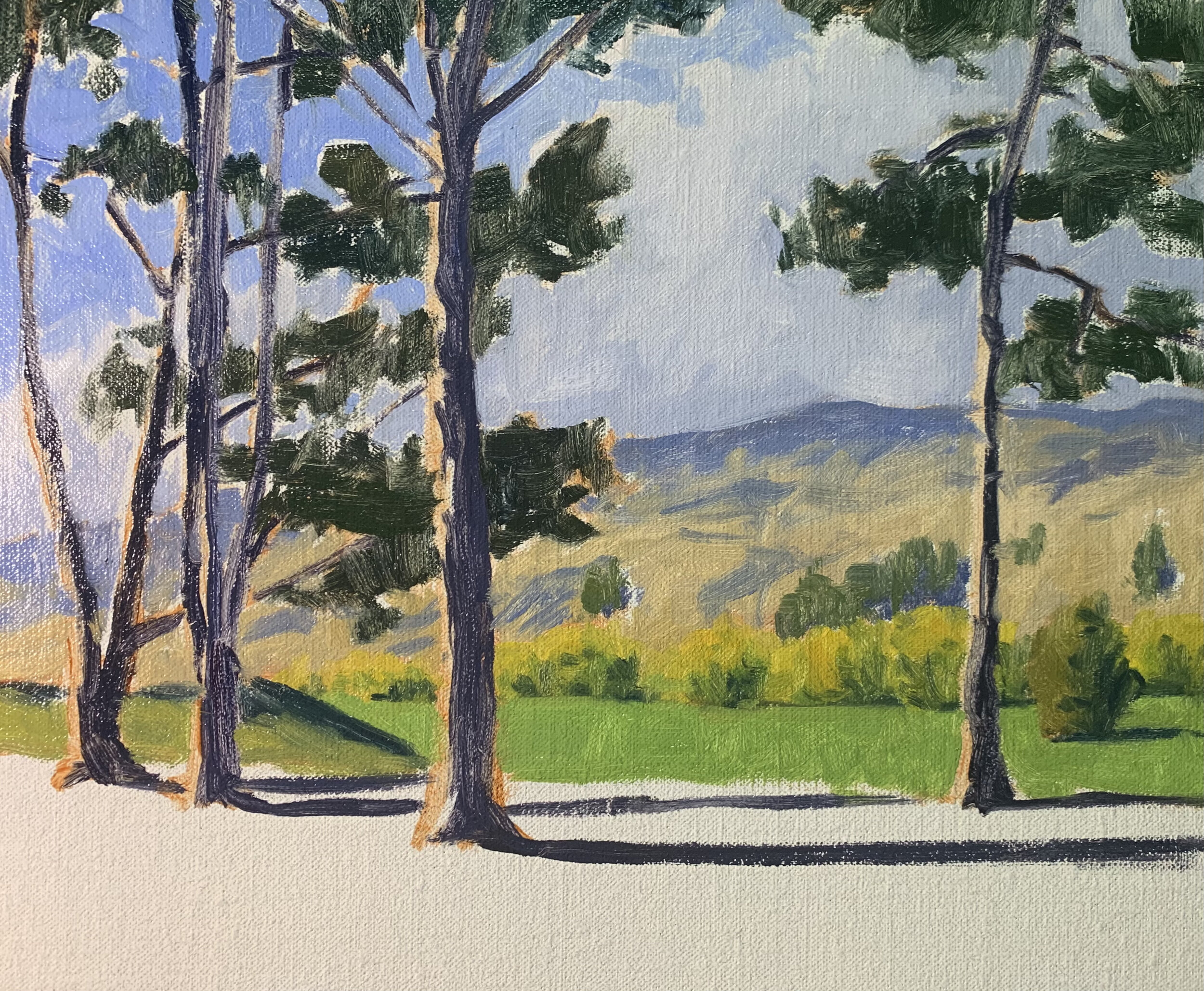 How to Paint Pine Trees — Samuel Earp Artist