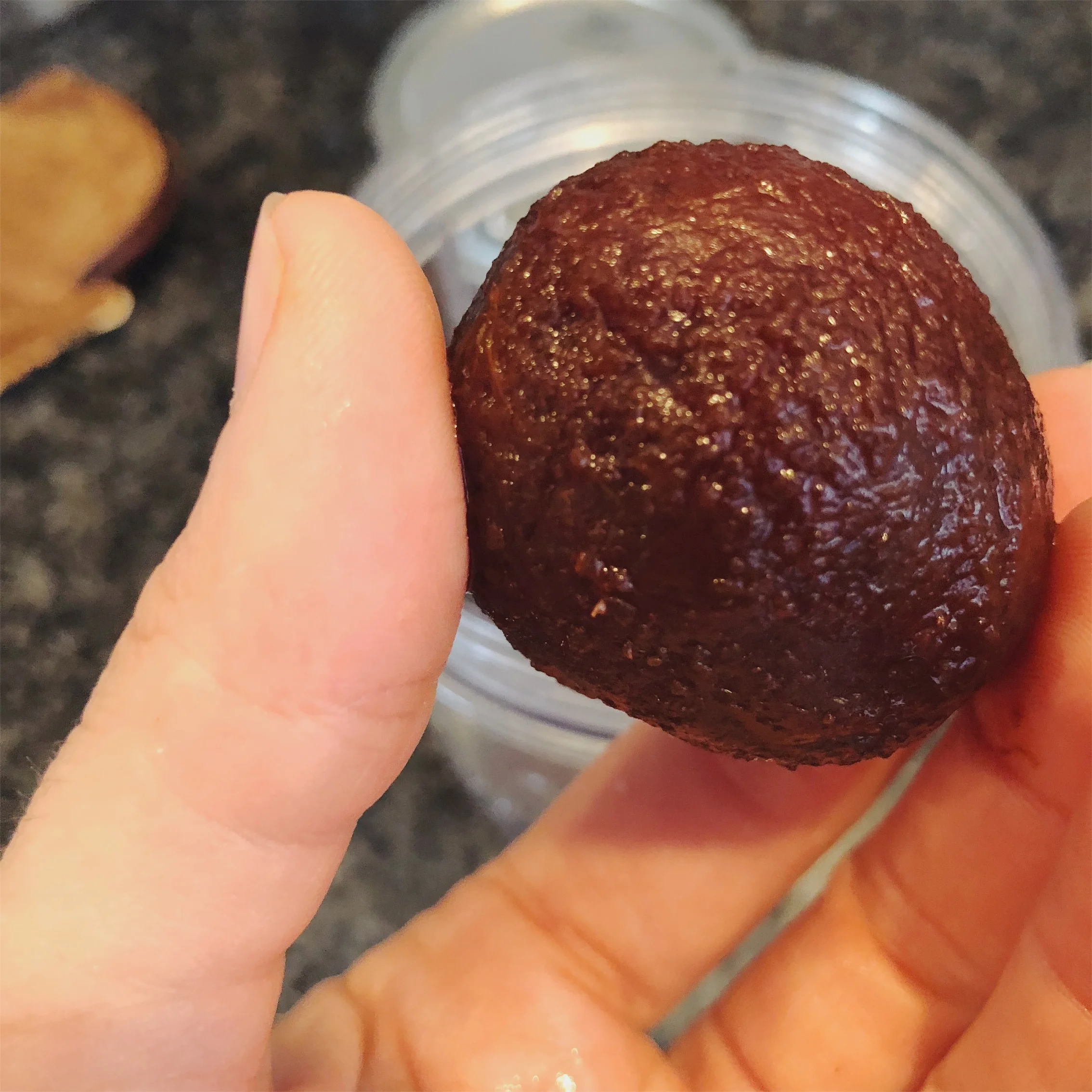To give you an idea of what I mean by a "small" beet, this is the size I use. Of course, you could al ways use one larger beet instead. 