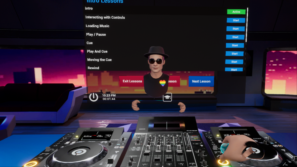 TribeXR DJ in VR