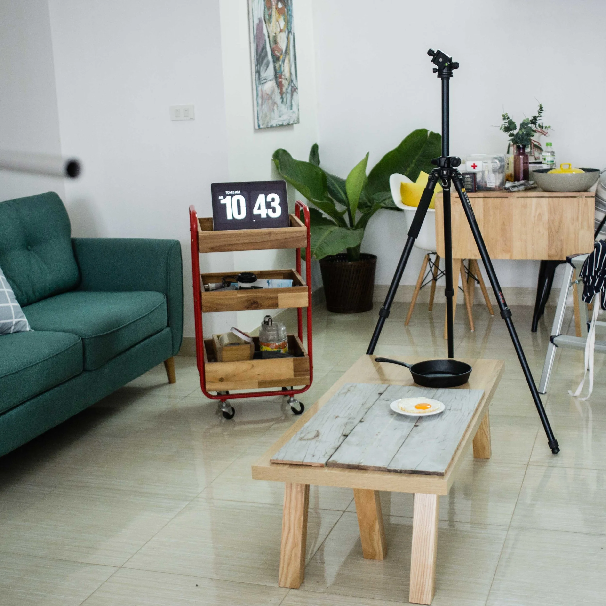 Tôi set up thiết bị ra trước!
