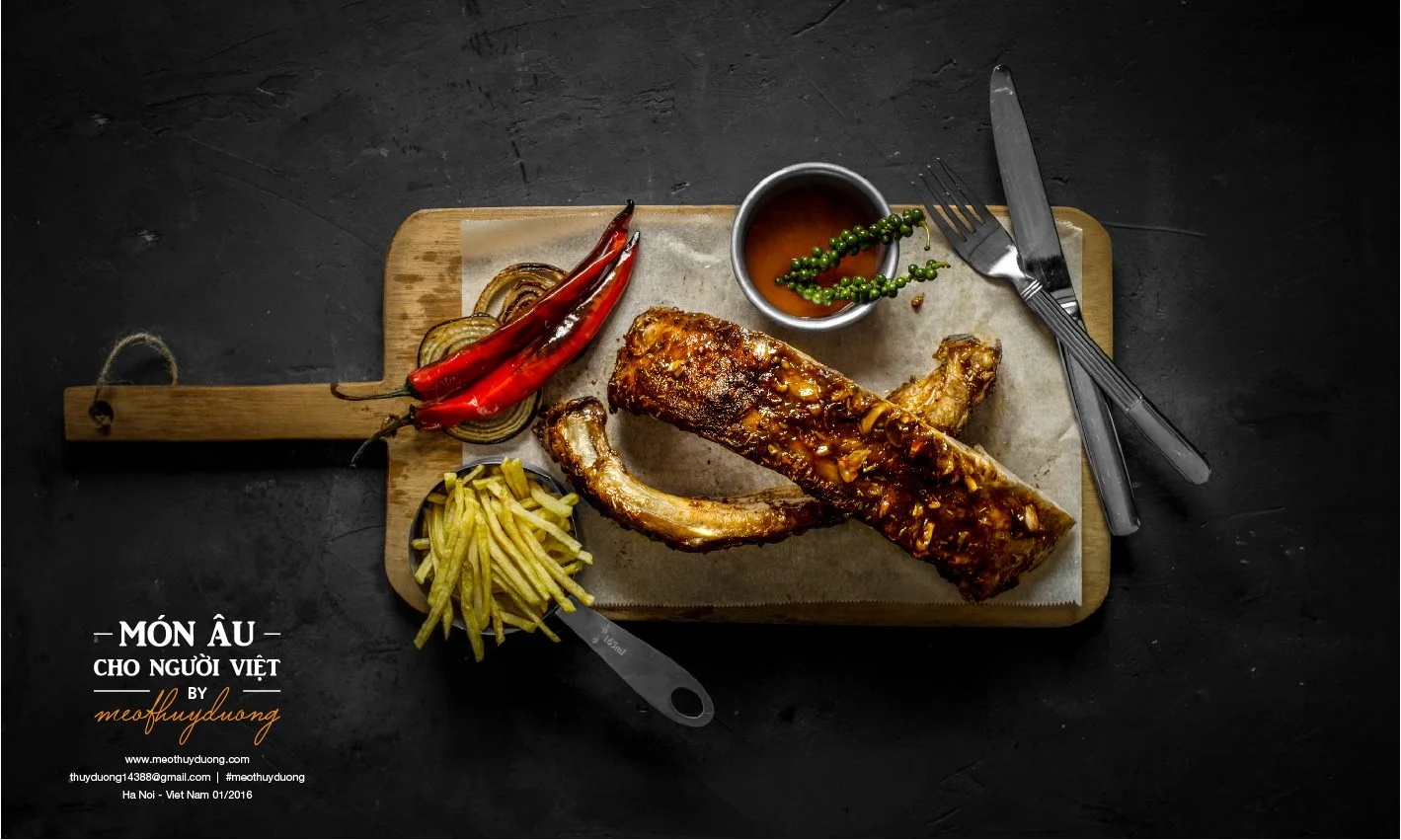 BLOG 09 : FOOD PHOTOGRAPHY LÀM THẾ NÀO ĐỂ BẮT ĐẦU BÂY GIỜ???