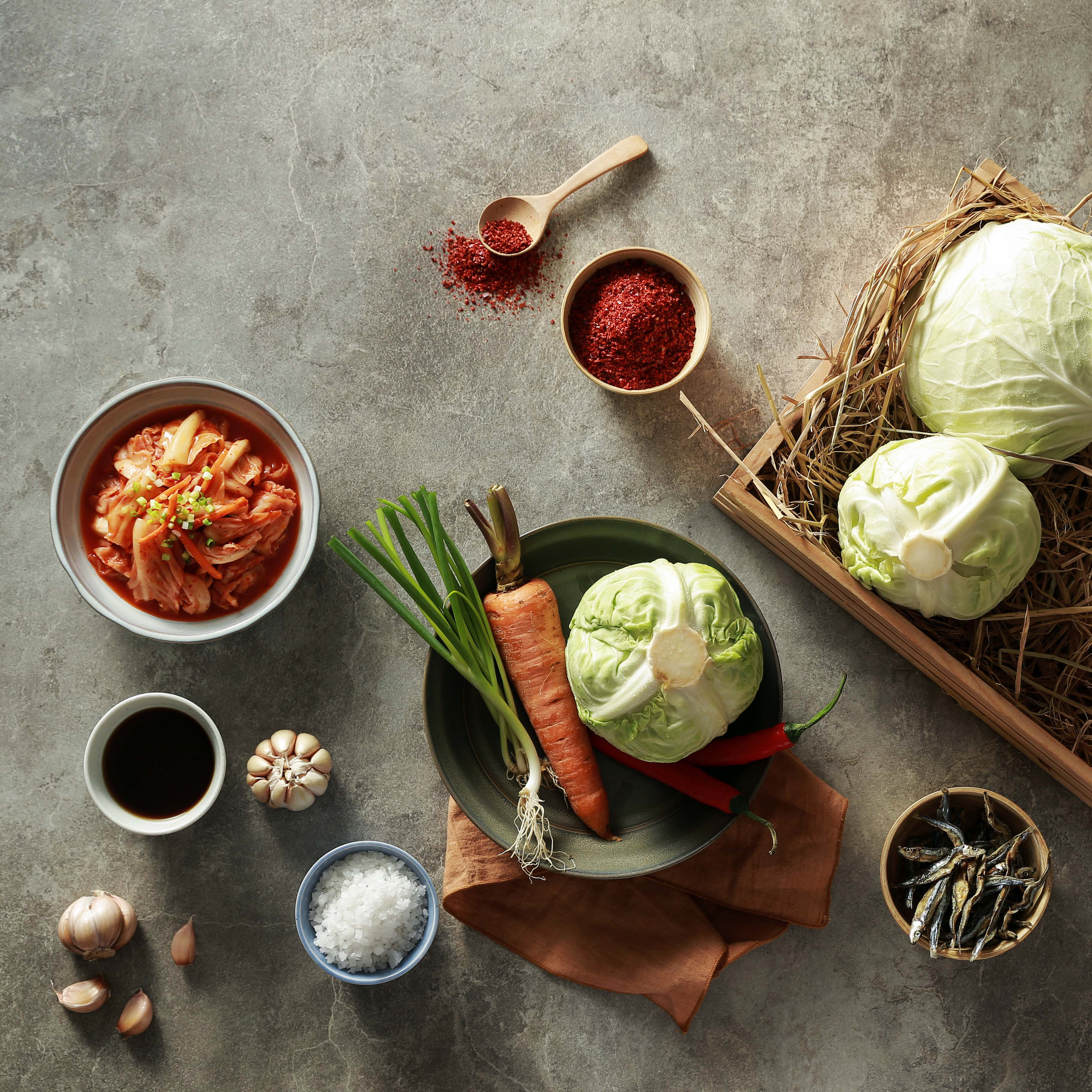 Kimchi Ingredients